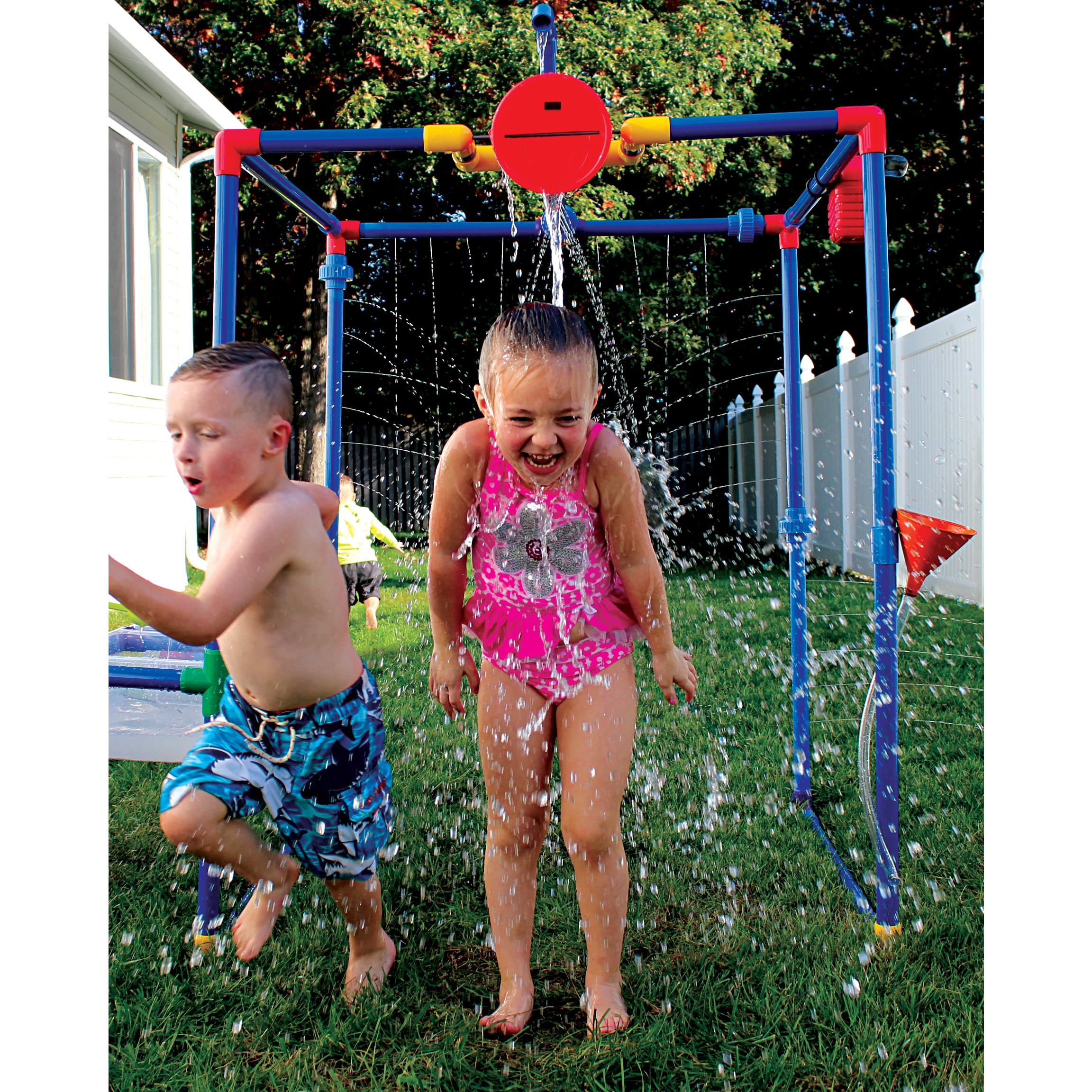 Shop Buckets Of Fun 6 In 1 Backyard Waterpark Free Shipping Today