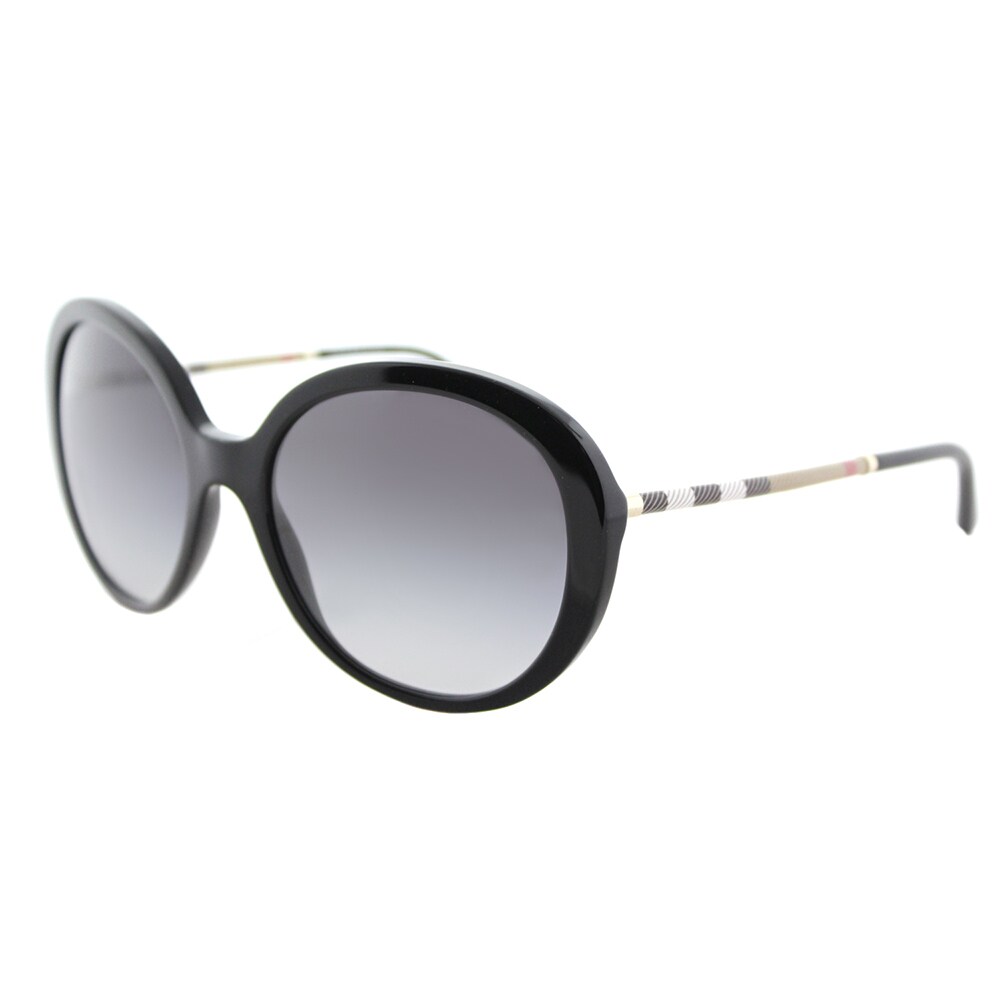 burberry round sunglasses