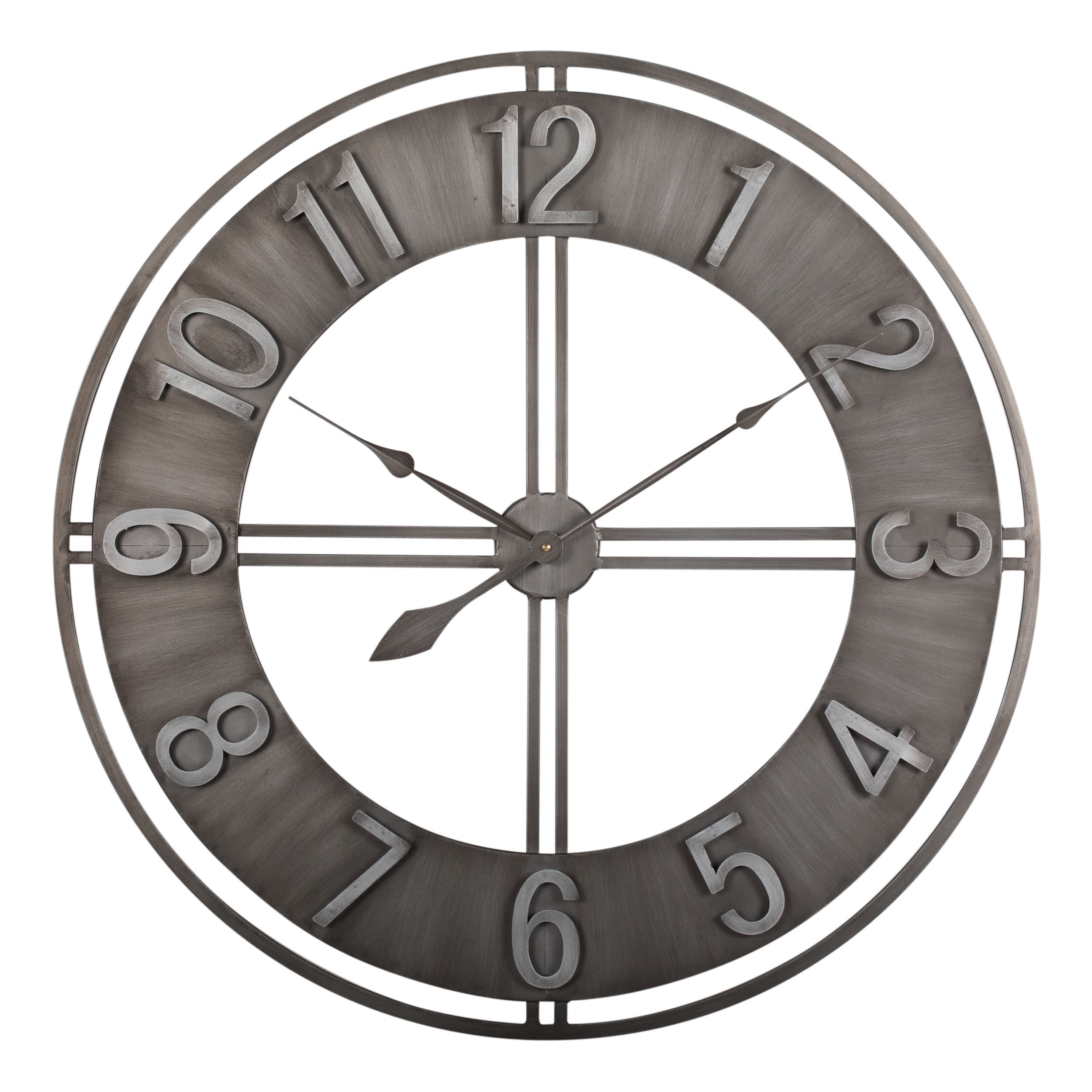 30 wall clock rustic shop carbon loft maunchly metal 30inch industrial wall clock on sale free shipping today overstockcom 22801466 30 wall clock rustic shop carbon loft maunchly metal 30inch industrial wall clock on sale free shipping today overstockcom 22801466