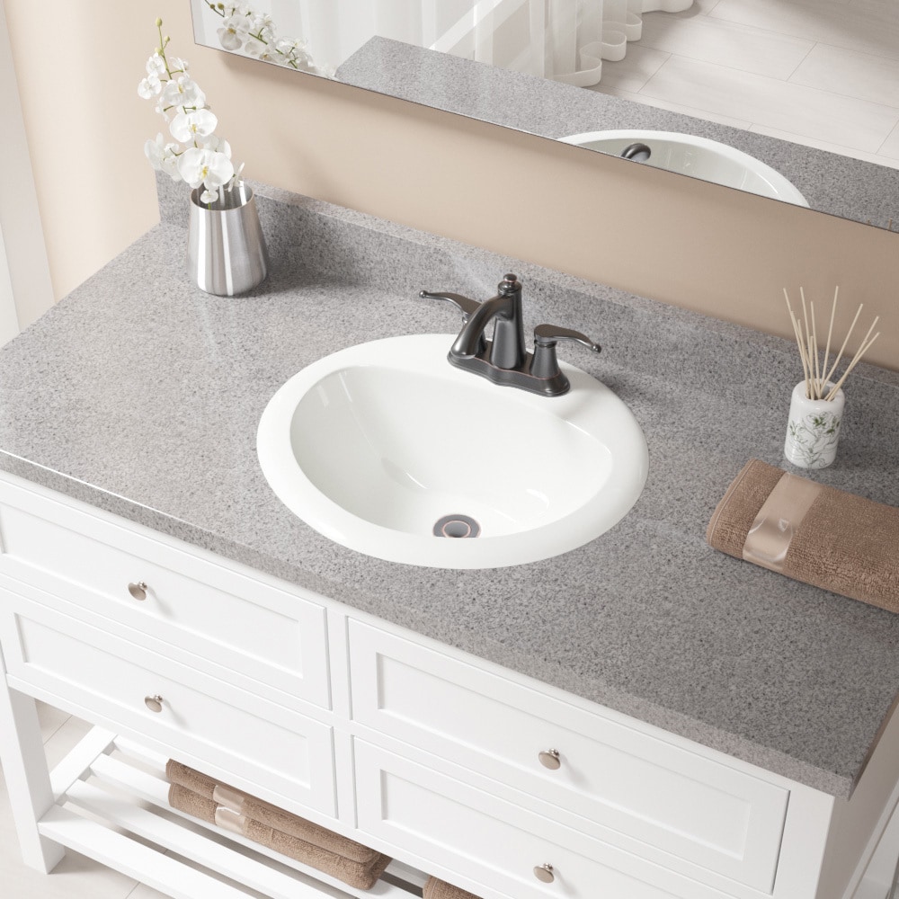 O2018 Bisque Overmount Bathroom Sink With Pop Up Drain Free O2018 Bisque Overmount Bathroom Sink With Pop Up Drain Free Shipping Today 21149750