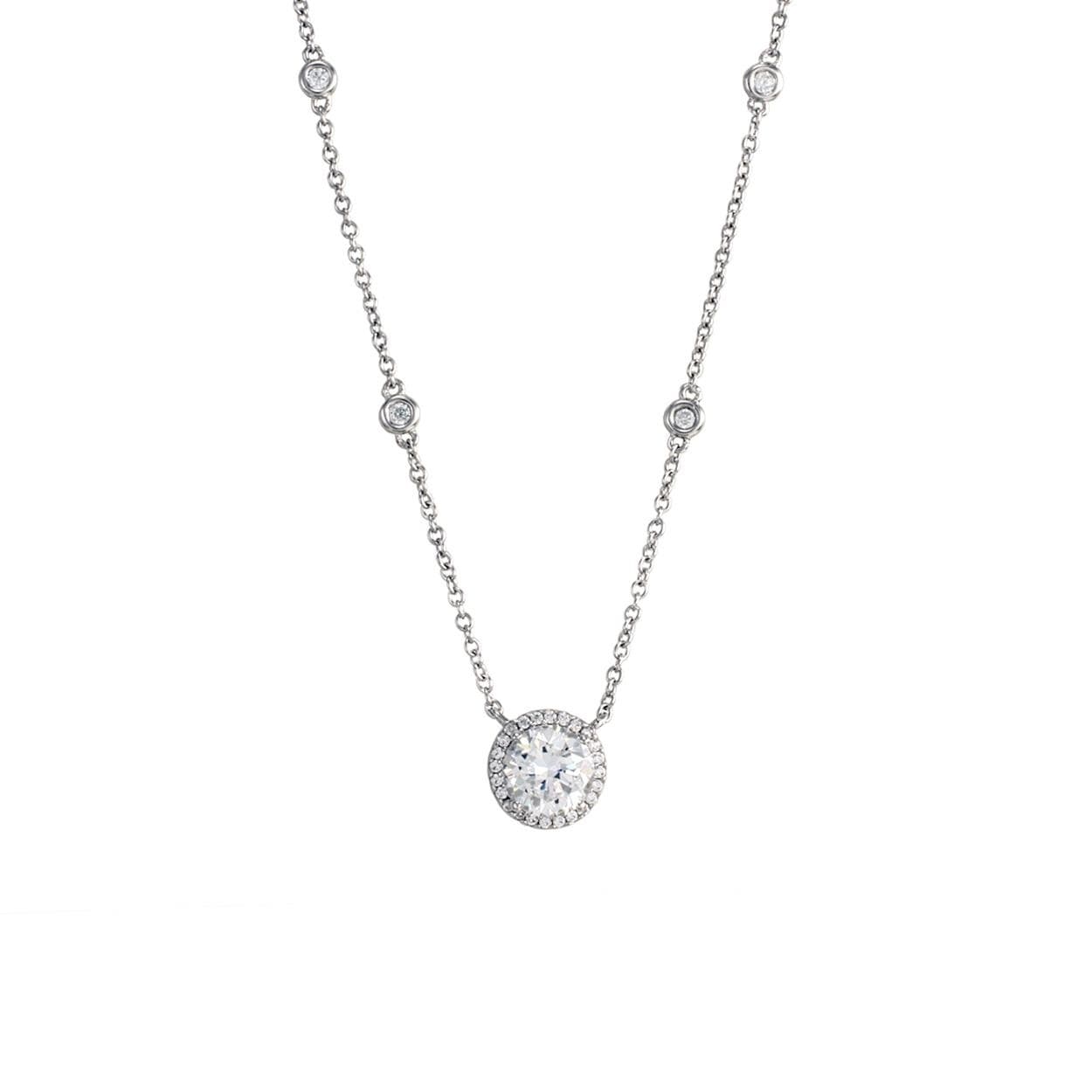 moissanite by the yard necklace