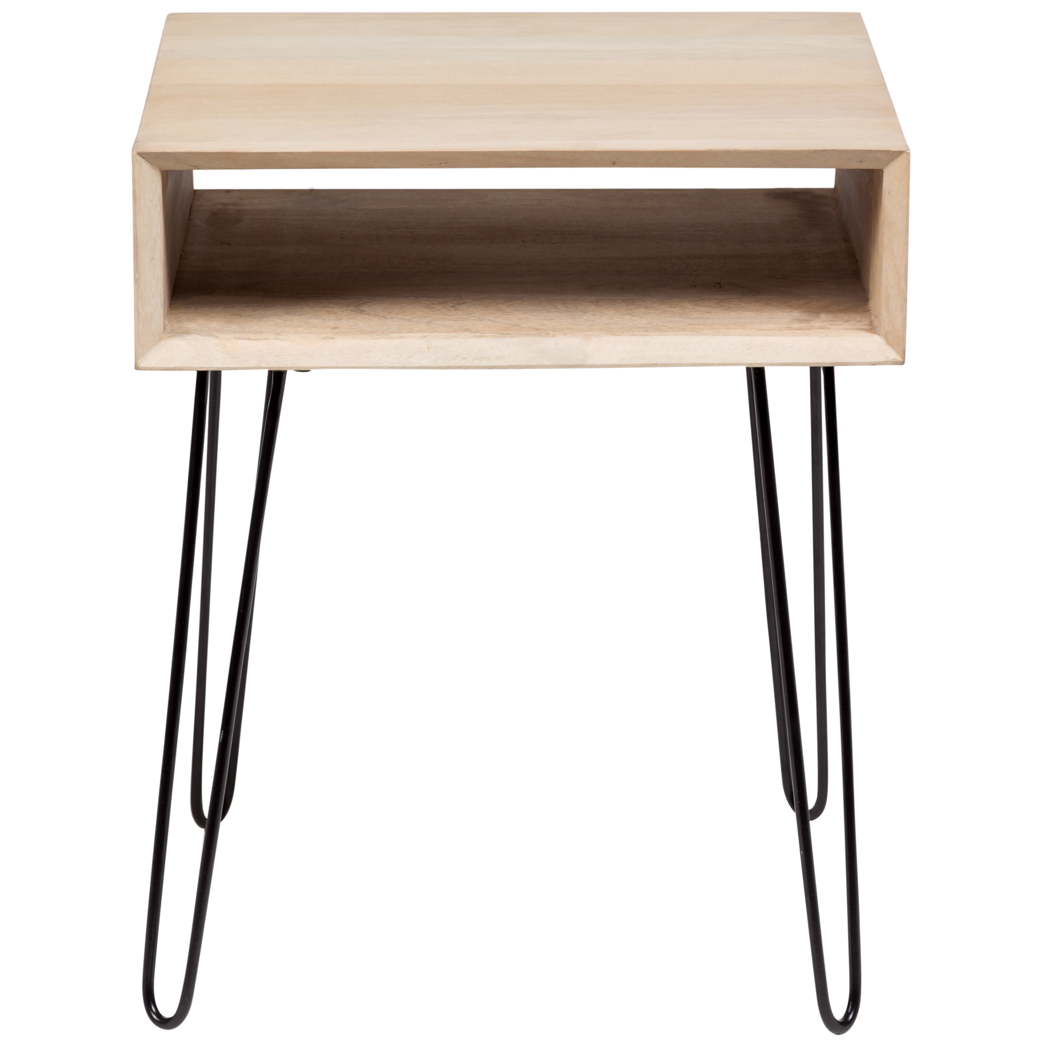 Wanderloot Graphik Mango Wood End Table With Hairpin Legs Free Wanderloot Graphik Mango Wood End Table With Hairpin Legs Free Shipping Today 21580994