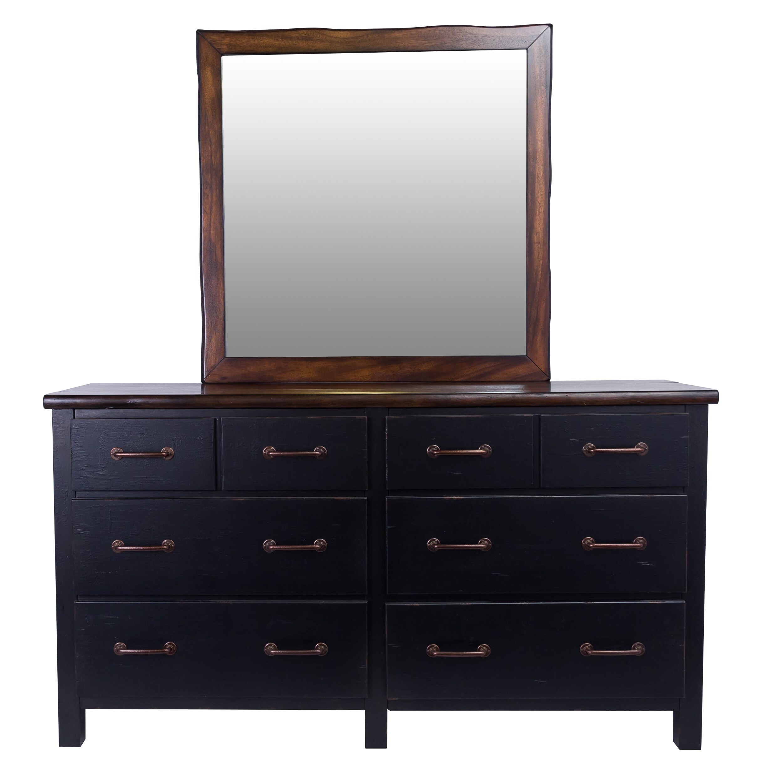Shop Big Sur Six Drawer Dresser And Optional Landscape Mirror By