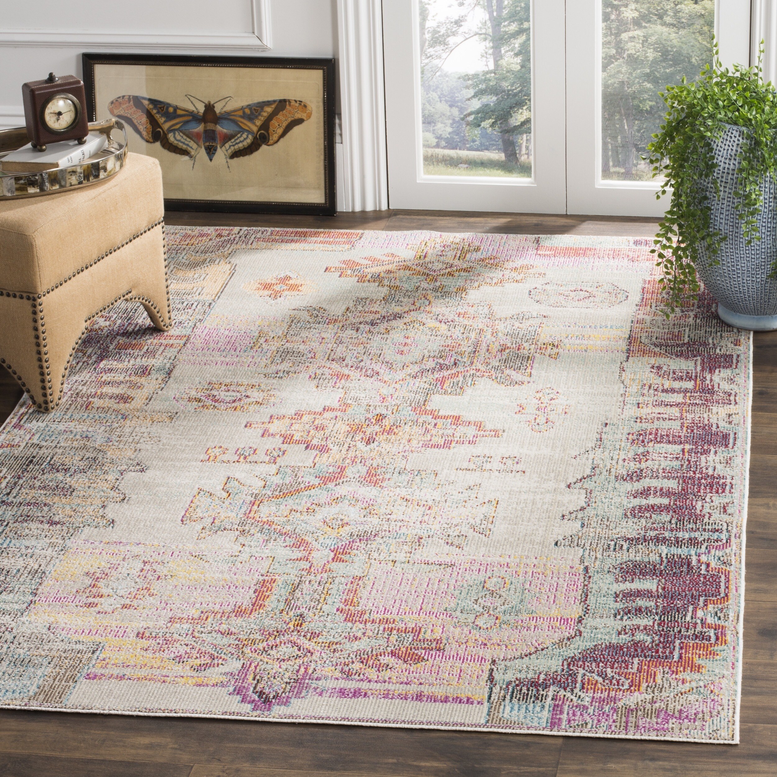 Safavieh Crystal Grey Purple Area Rug 8 X 10 Free Shipping Safavieh Crystal Grey Purple Area Rug 8 X 10 Free Shipping Today 21647638