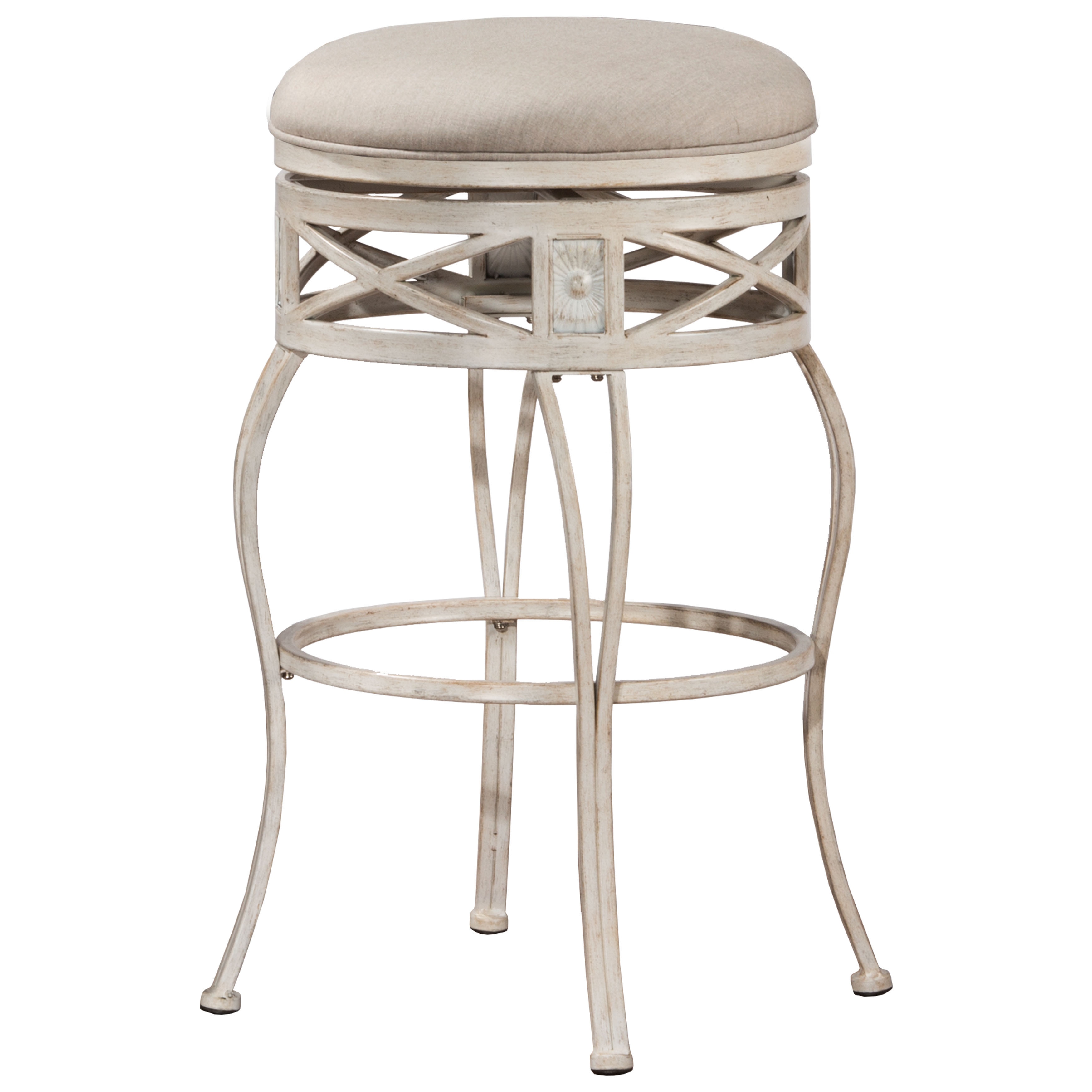 Hilale Furniture Callen Indoor Outdoor Swivel Counter Stool Hilale Furniture Callen Indoor Outdoor Swivel Counter Stool In Whitewash Finish Free Shipping Today 15268994