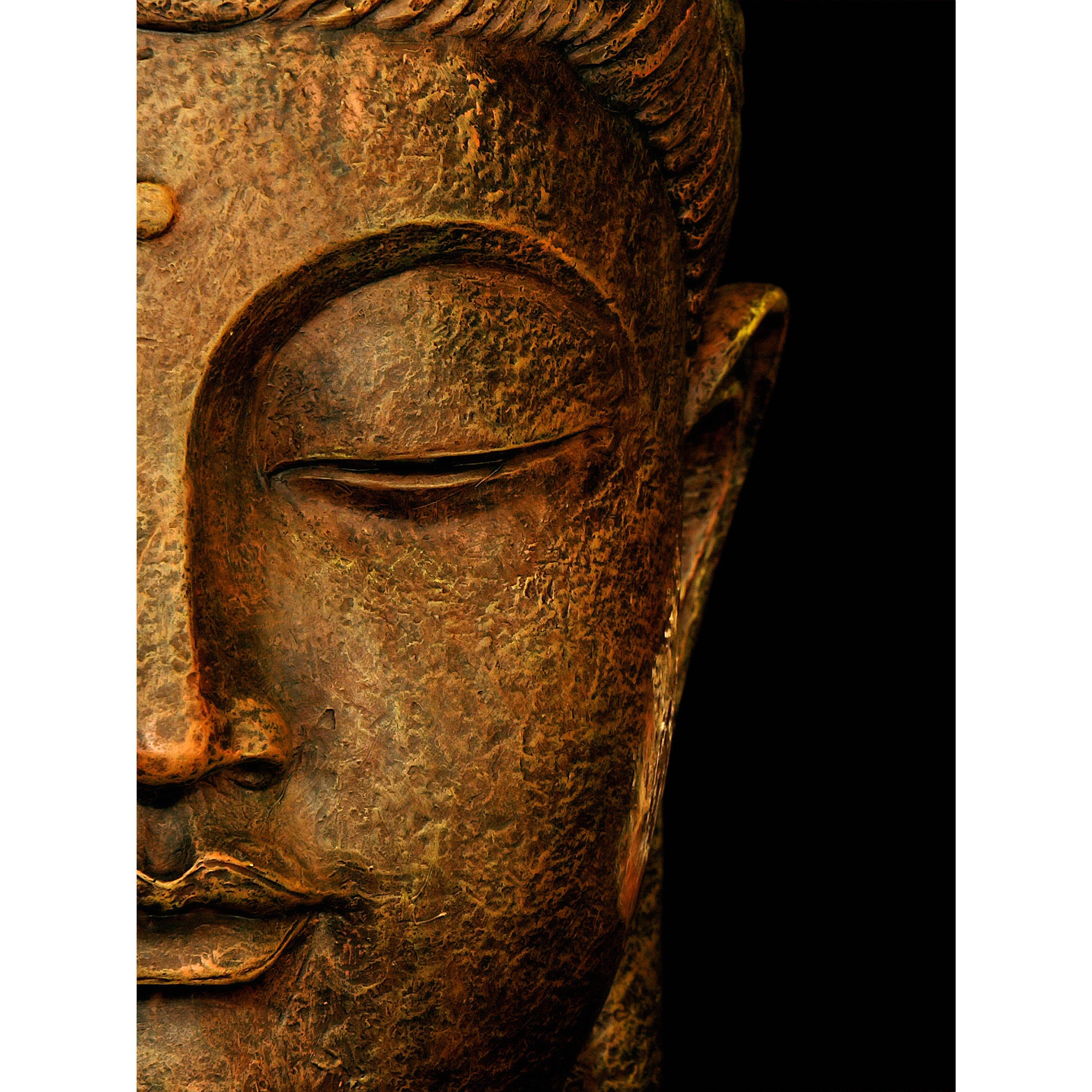 Serene Buddha Wall Art Gold Black Free Shipping On Orders Serene Buddha Wall Art Gold Black Free Shipping On Orders Over 45 15278662