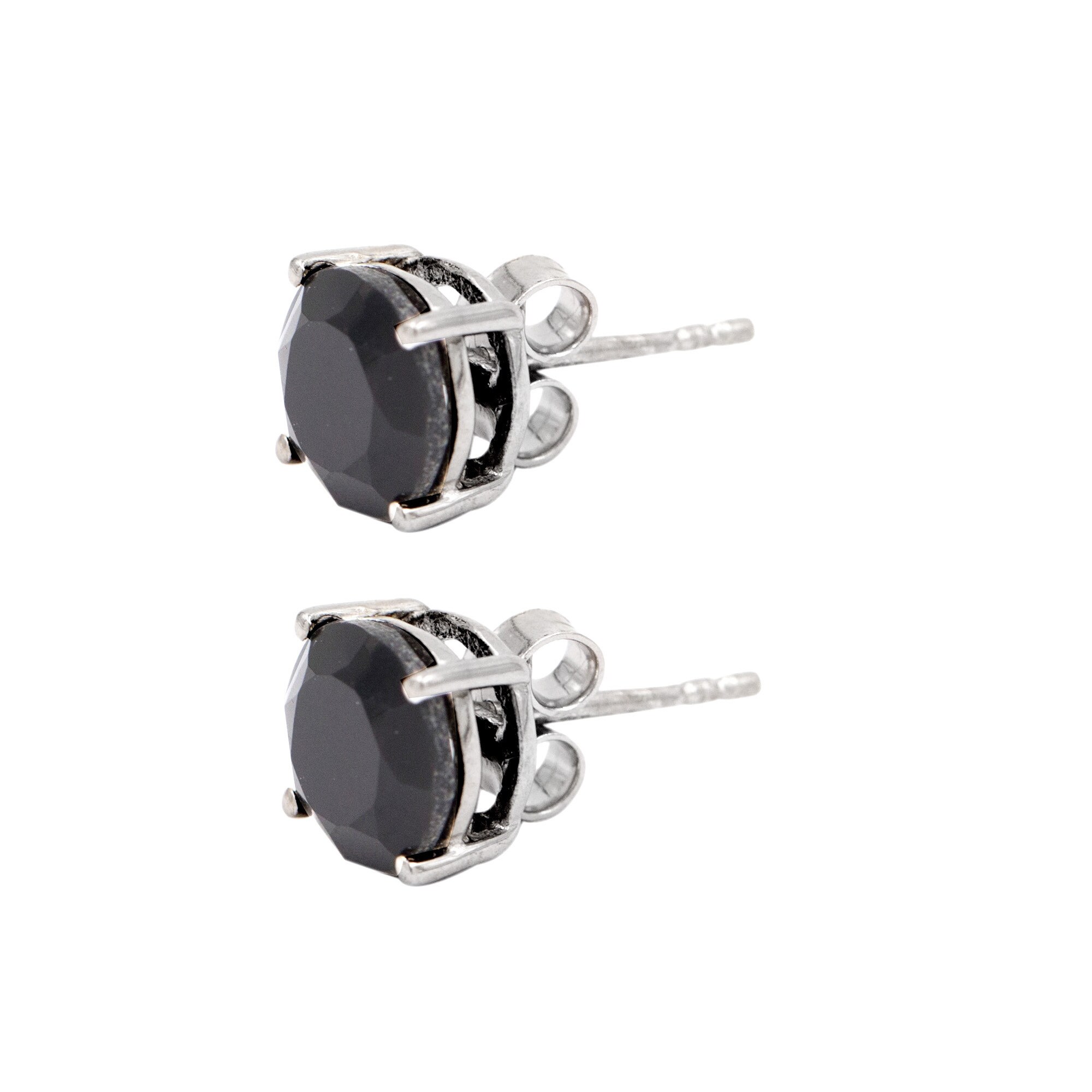Sterling Silver Round Black Onyx Stud Earrings Free Shipping Sterling Silver Round Black Onyx Stud Earrings Free Shipping On Orders Over 45 15297500