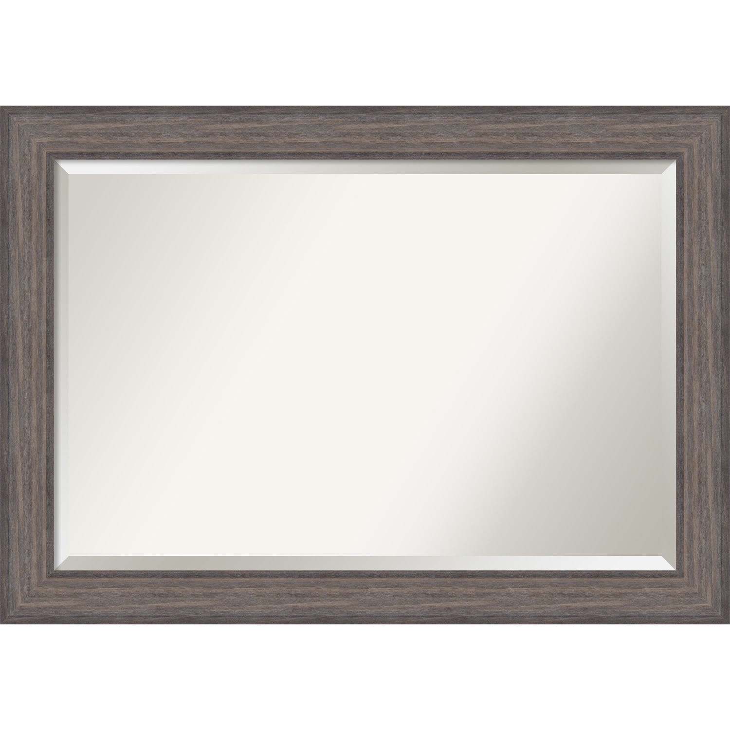 shop bathroom mirror extra large, country barnwood 42 x 30-inch