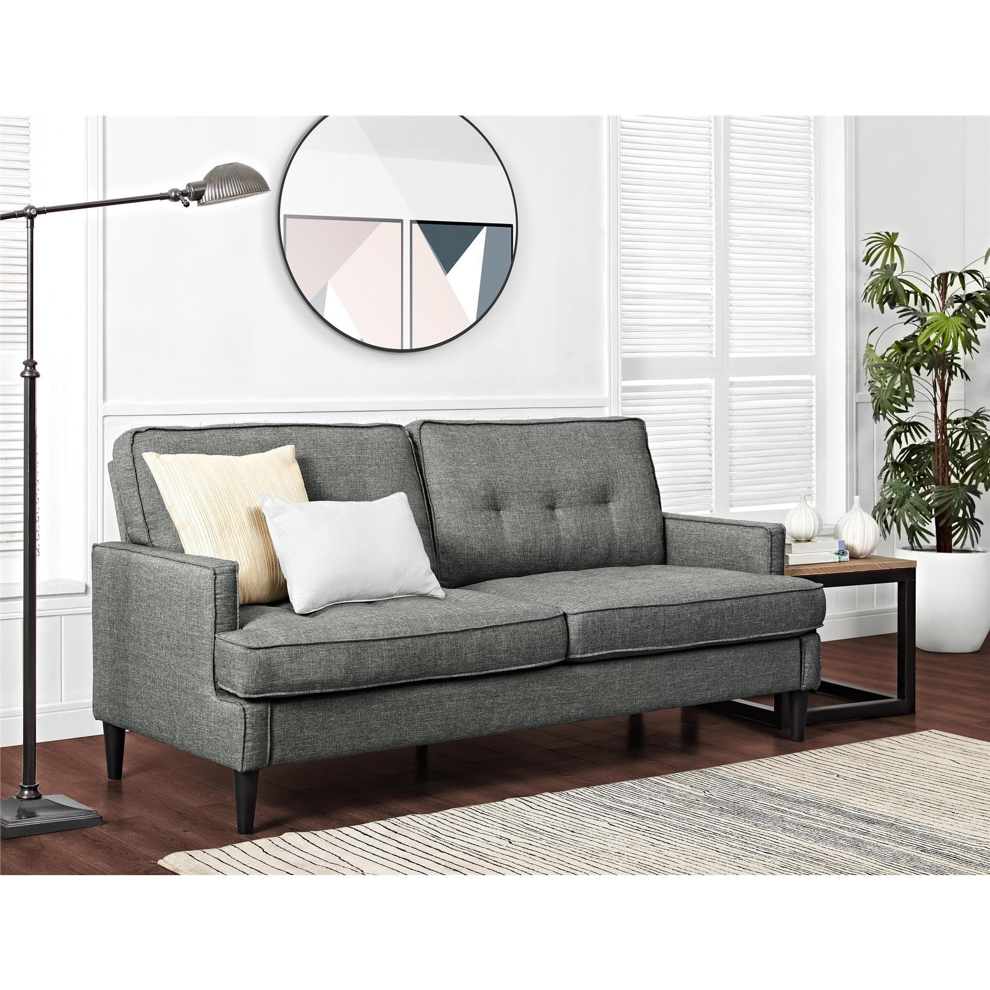 Dorel Living Marley Grey Sofa