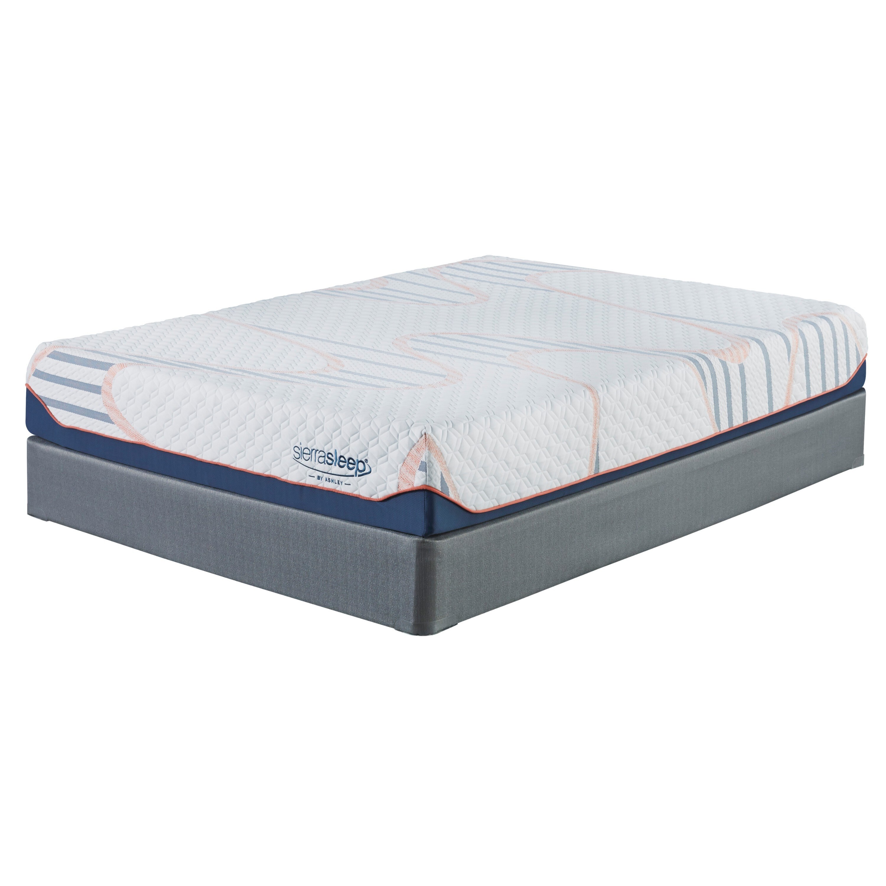 Shop Sierra Sleep By Ashley 10 Inch Mygel Memory Foam Queen Mattress Free Shipping Today Overstock Com 15860205 Shop Sierra Sleep By Ashley 10 Inch Mygel Memory Foam Queen Mattress Free Shipping Today Overstock Com 15860205