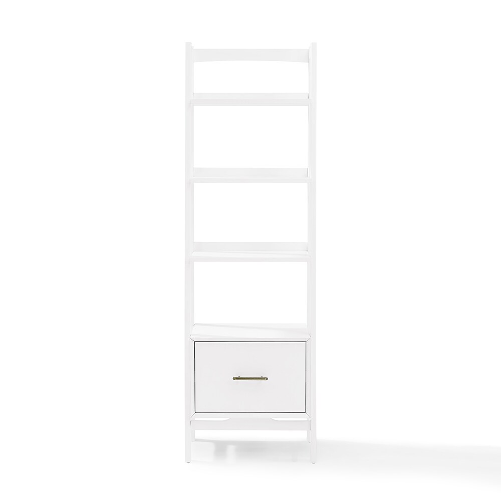 Shop Landon White Wood Small Etagere Ships To Canada Overstock
