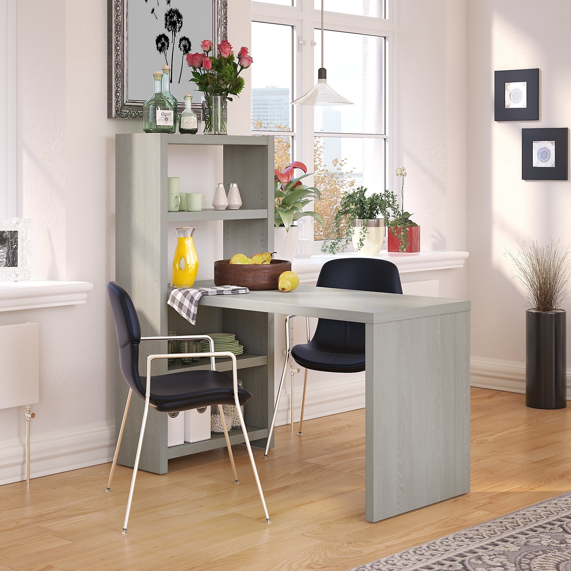 Office By Kathy Ireland Echo 56w Dining Table Free Shipping Office By Kathy Ireland Echo 56w Dining Table Free Shipping Today 16003487
