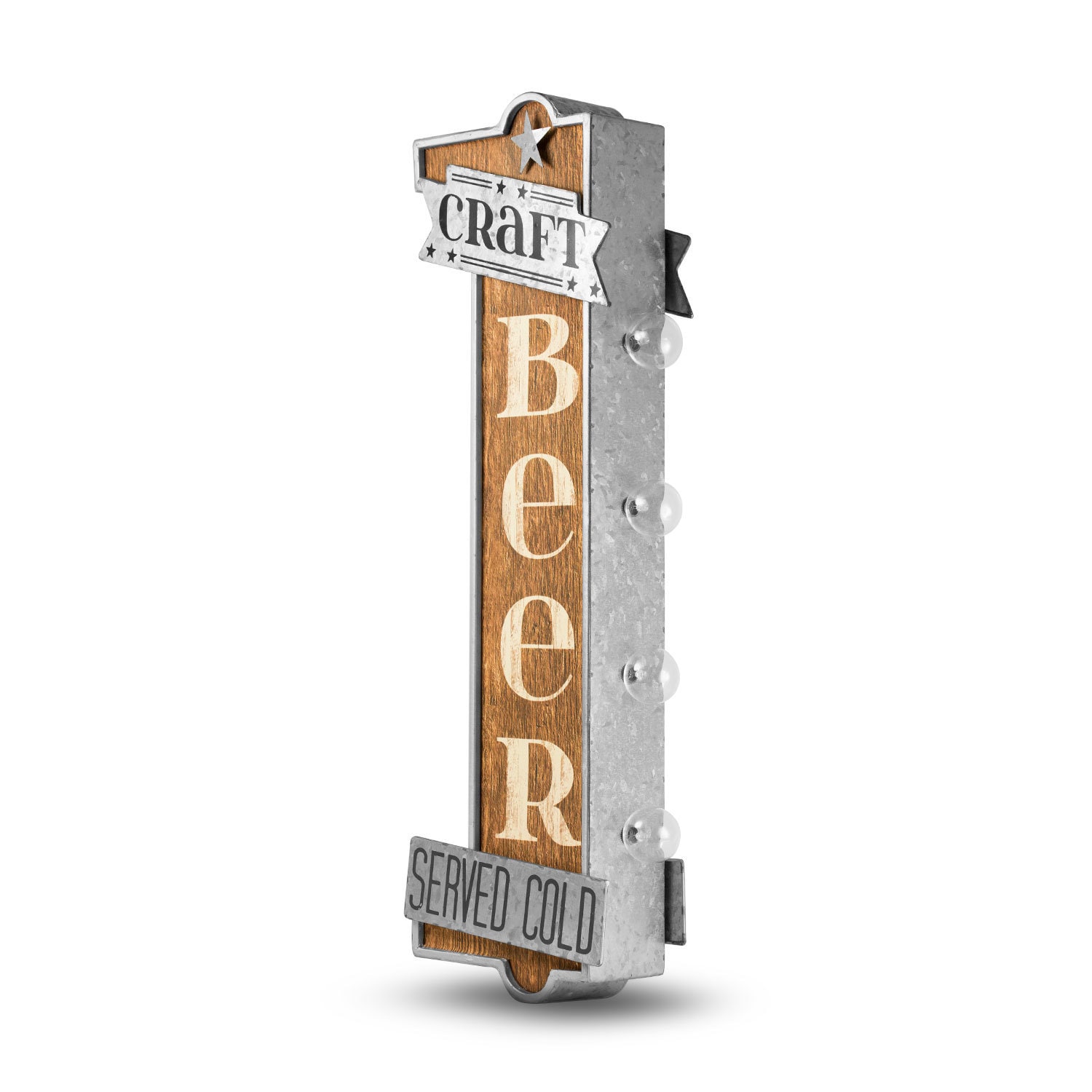 Craft Beer Metal Bar Vintage Marquee Led Sign Man Cave Wall Craft Beer Metal Bar Vintage Marquee Led Sign Man Cave Wall Decor On Free Shipping Today 16069633