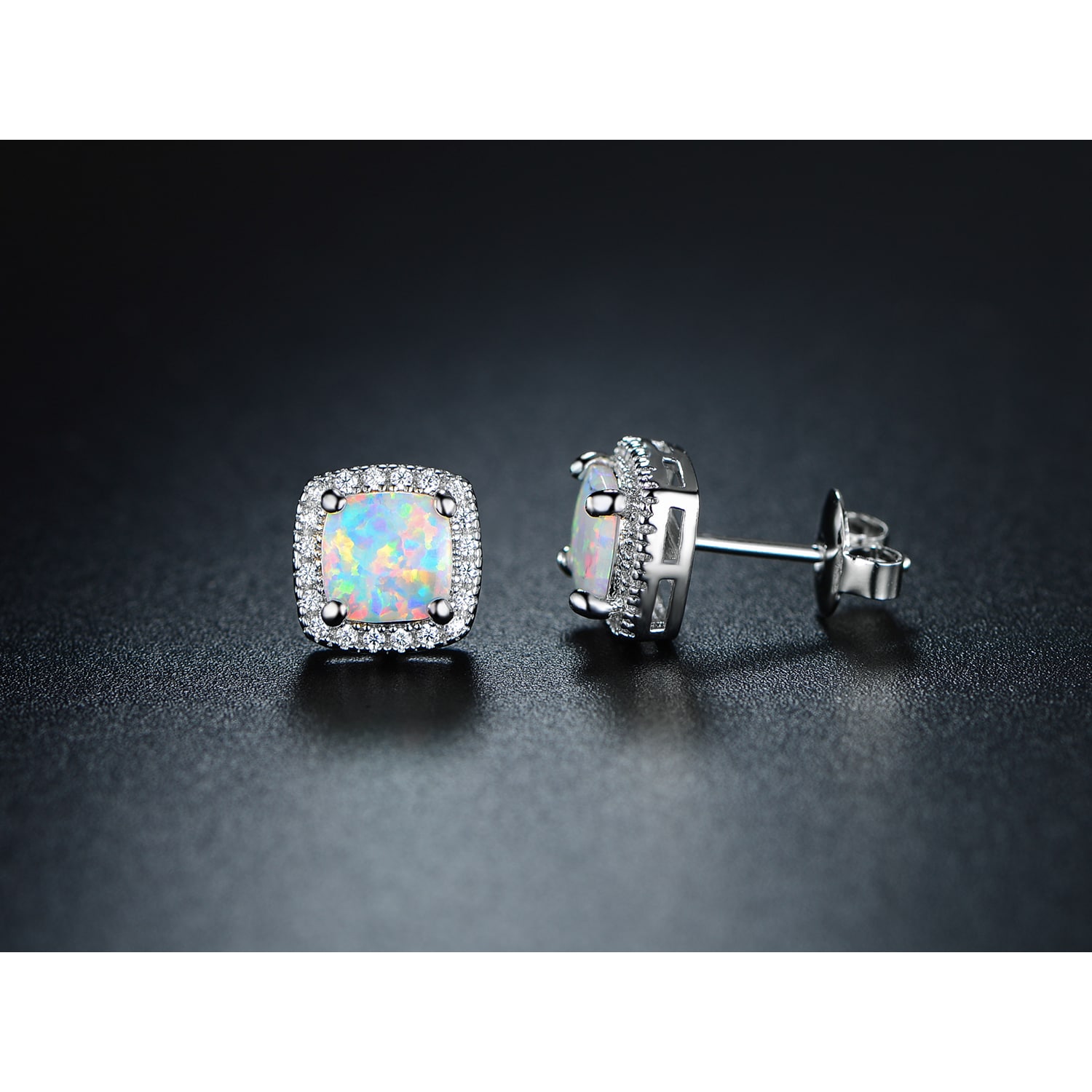 Gold Plated Fire Opal Stud Earrings On Free Shipping Gold Plated Fire Opal Stud Earrings On Free Shipping Orders Over 45 16293980
