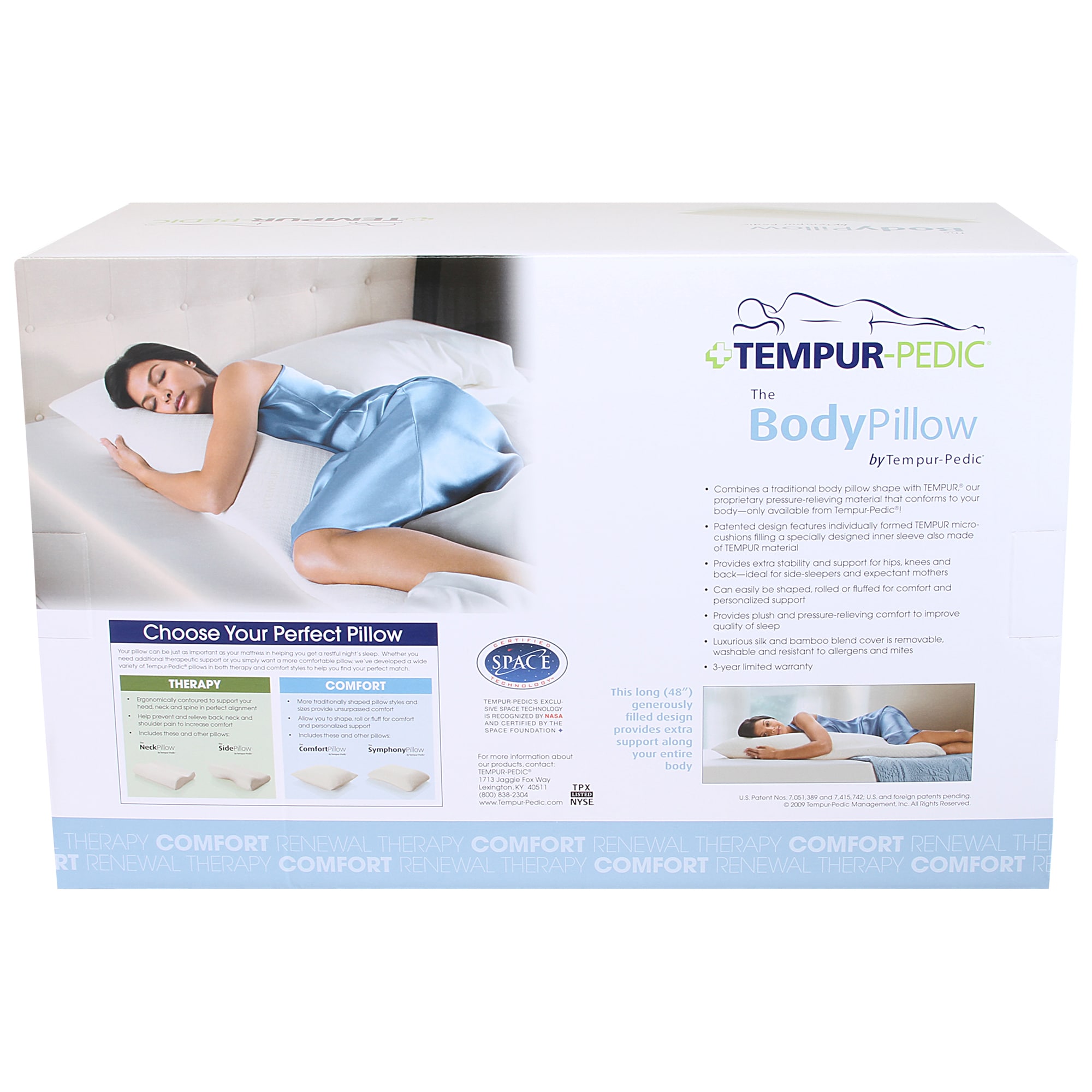 Shop The Bodypillow By Tempur Pedic Ships To Canada Overstock