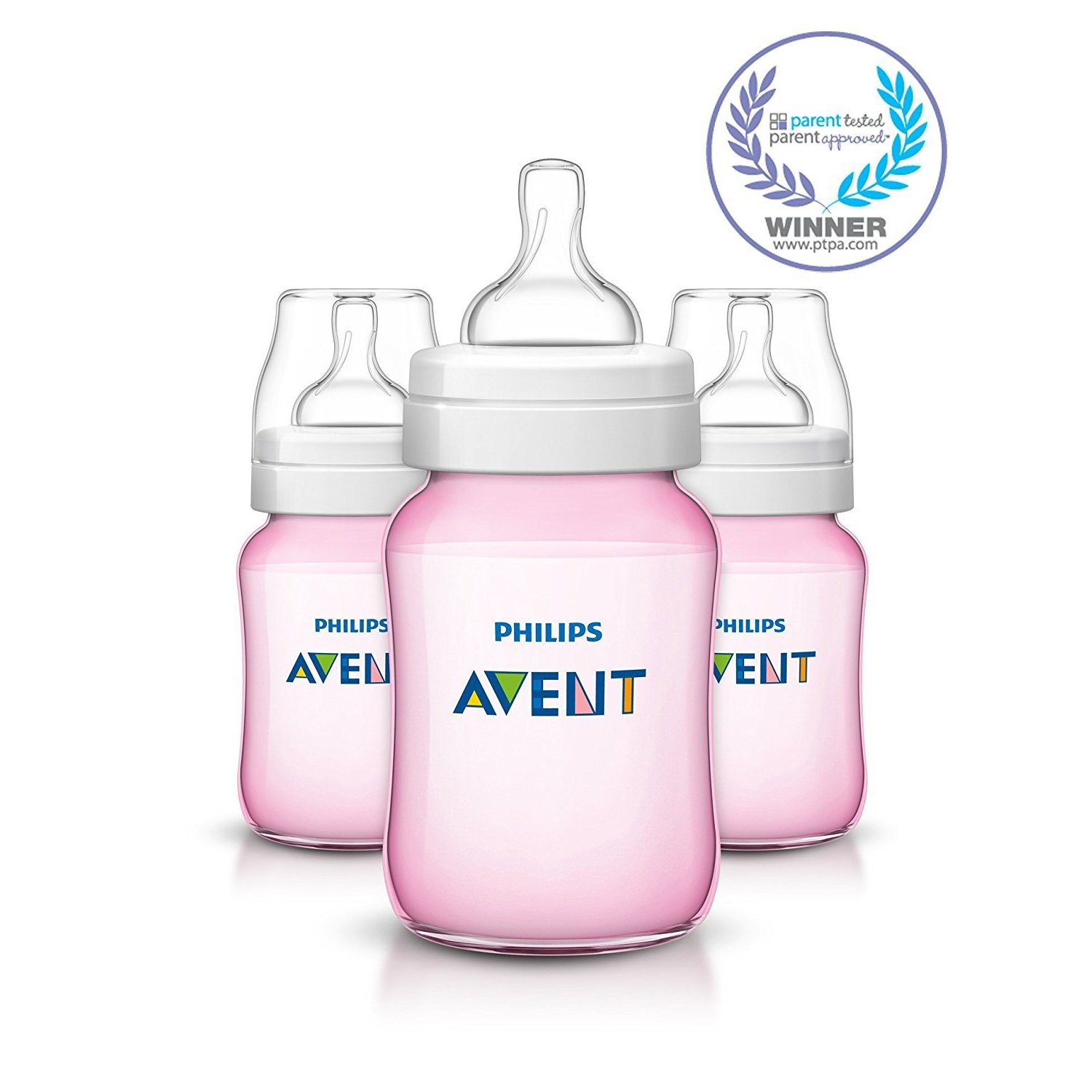 avent bottle brush pink
