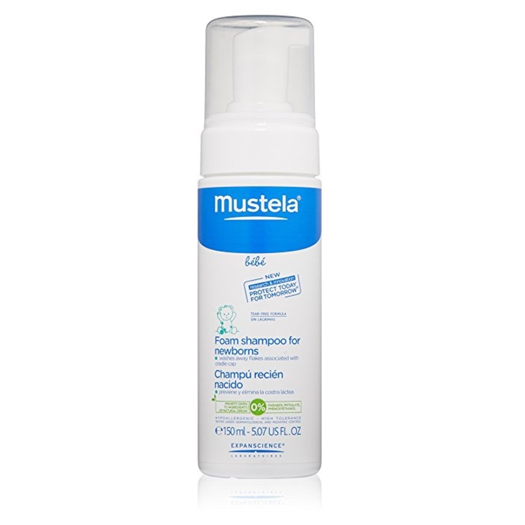 mustela 2 in 1 hair & body shampoo