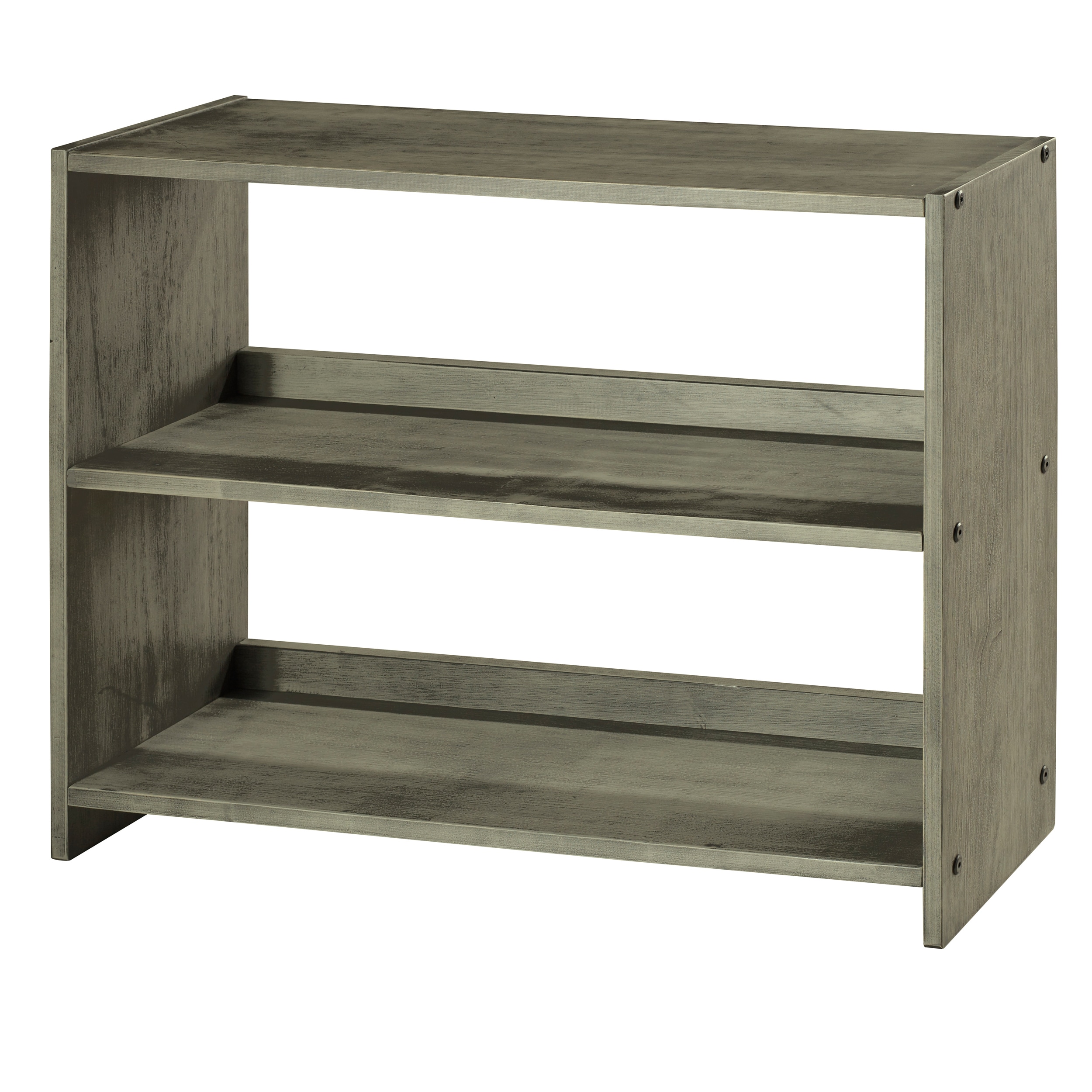 Donco Kids Louver Small Bookcase In Antique Grey Finish On Donco Kids Louver Small Bookcase In Antique Grey Finish On Free Shipping Today 22801678