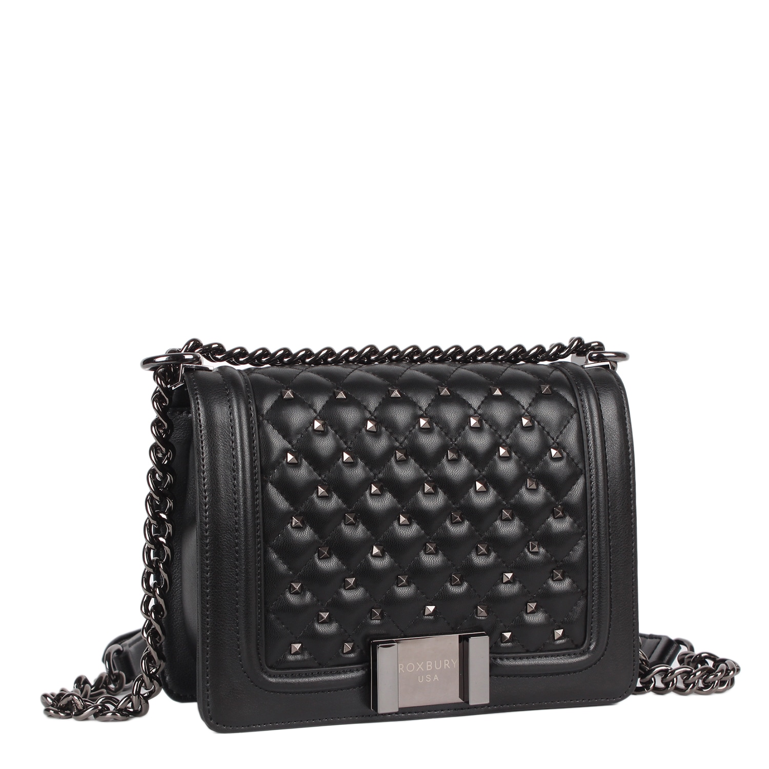 Roxbury Giotto Black Leather Crossbody Bag Free Shipping Roxbury Giotto Black Leather Crossbody Bag Free Shipping Today 16900972