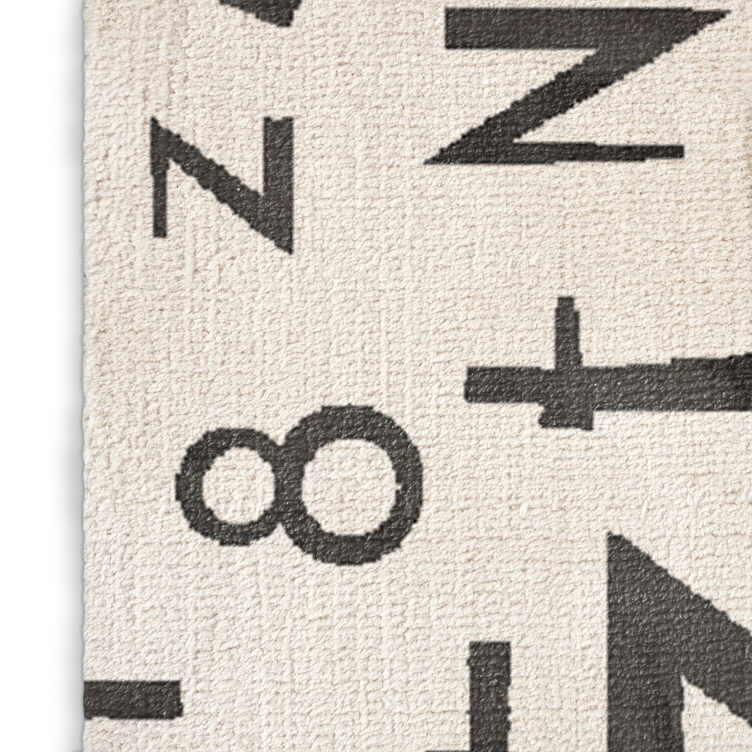 Kavka Designs My Abc And 123 Black White Area Rug 8 X10 Kavka Designs My Abc And 123 Black White Area Rug 8 X10 X 10 On Free Shipping Today 16925237