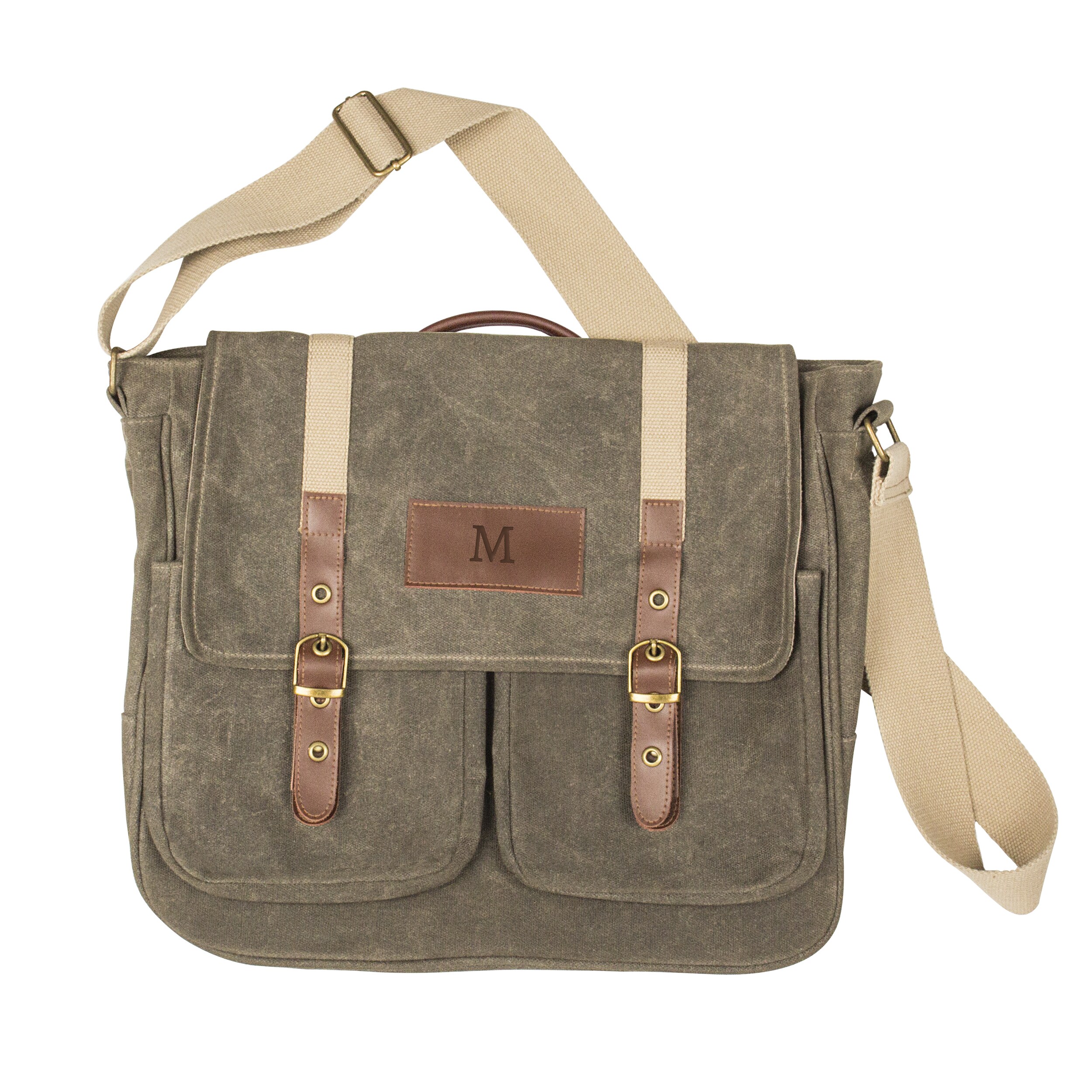 personalized mens messenger bags