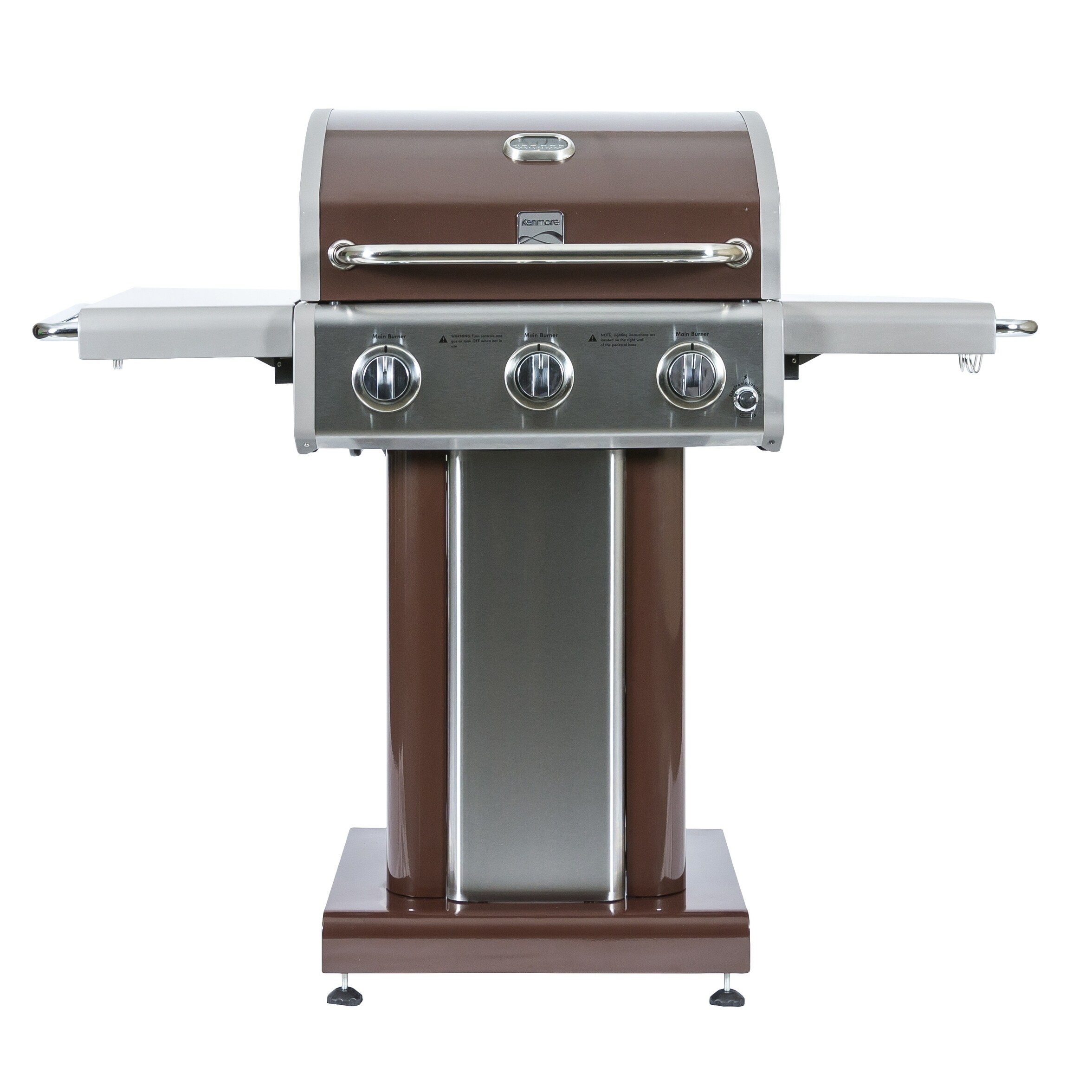 Shop Kenmore 3 Burner Pedestal Grill - product size:1298*613*1145mm, - Free Shipping Today - Overstock.com - 16964383