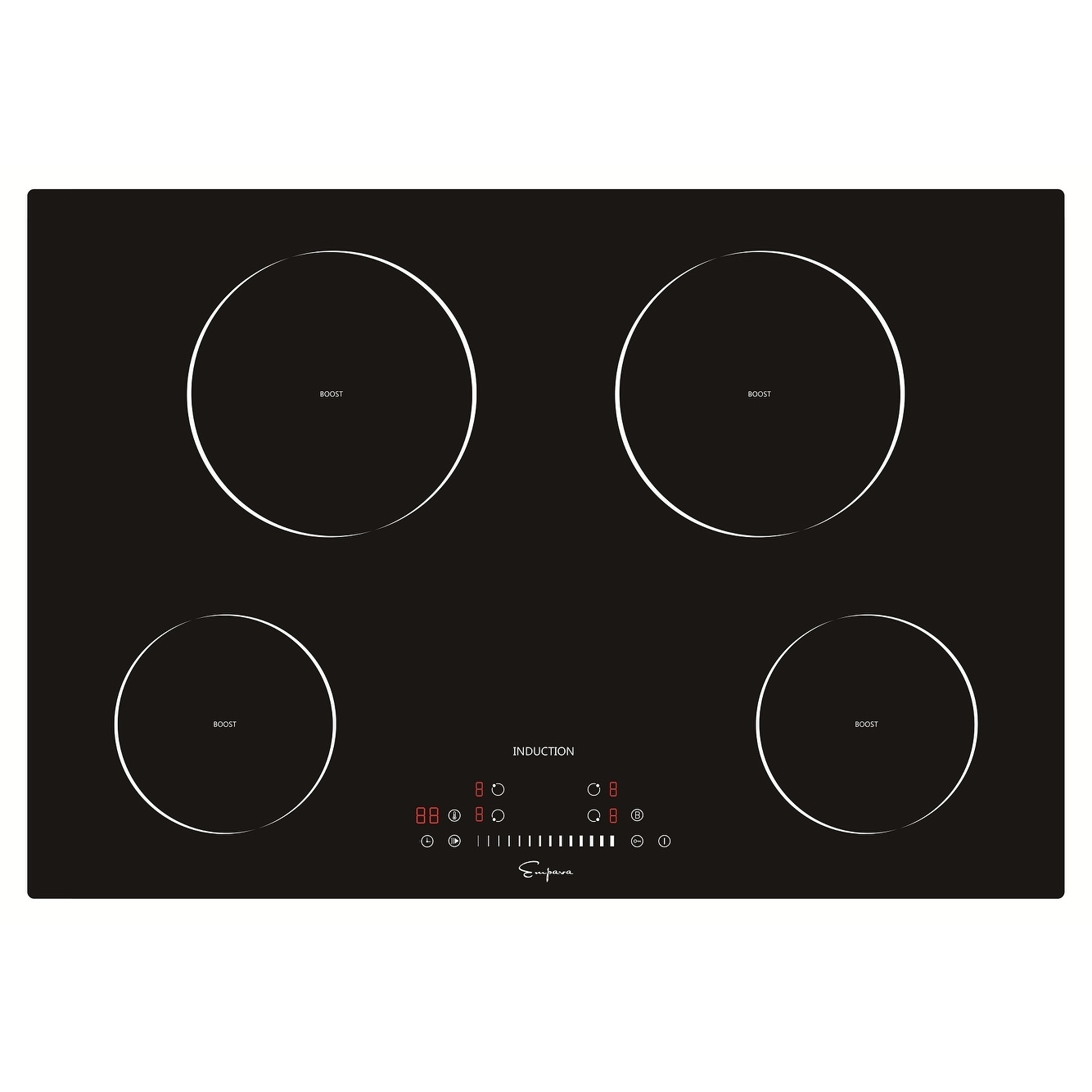 Empava 30 4 Booster Burners Tempered Gl Electric Induction Empava 30 4 Booster Burners Tempered Gl Electric Induction Cooktop Free Shipping Today 16964511
