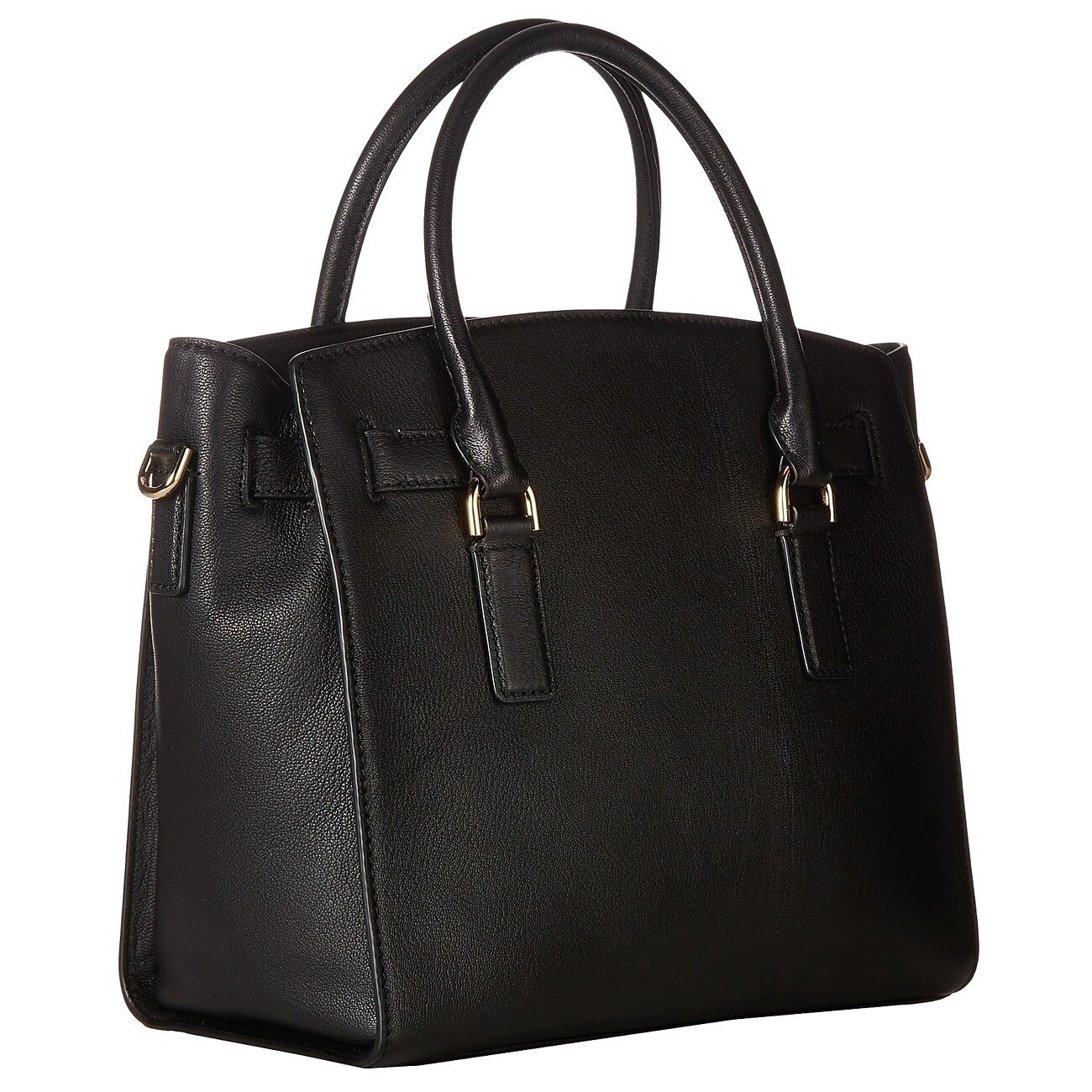 Michael Kors Hamilton Large East West Black Satchel Handbag Michael Kors Hamilton Large East West Black Satchel Handbag Free Shipping Today 17040334