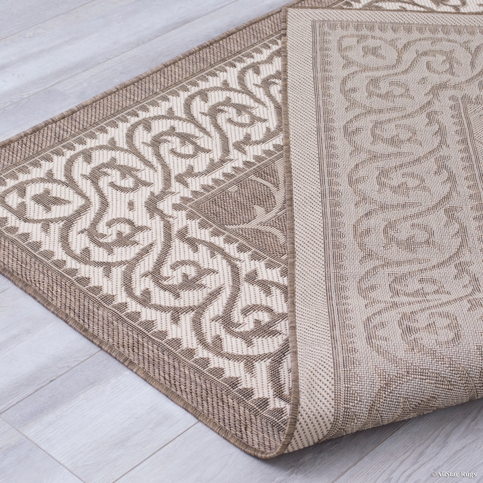Allstar Indoor Outdoor Fl Scroll Design Rug Free Allstar Indoor Outdoor Fl Scroll Design Rug Free Shipping Today 17082891