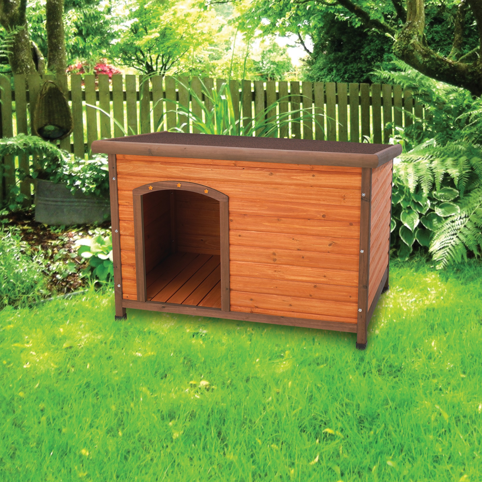 Shop Ware Premium Large Doghouse Free Shipping Today Overstock