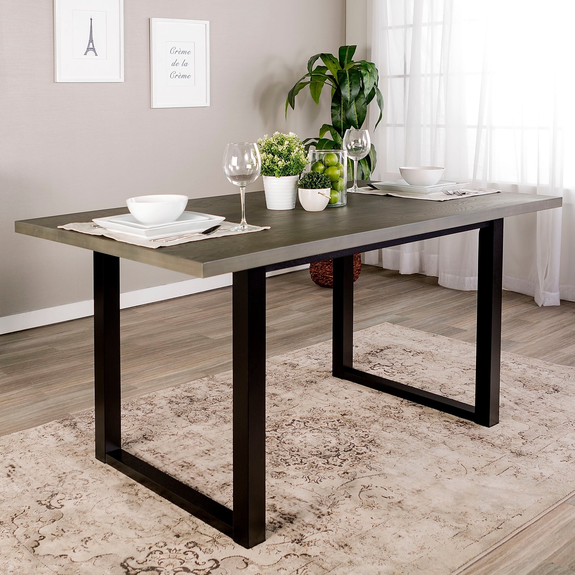 Carbon Loft Delano Two Tone Wood Dining Table On Free Carbon Loft Delano Two Tone Wood Dining Table