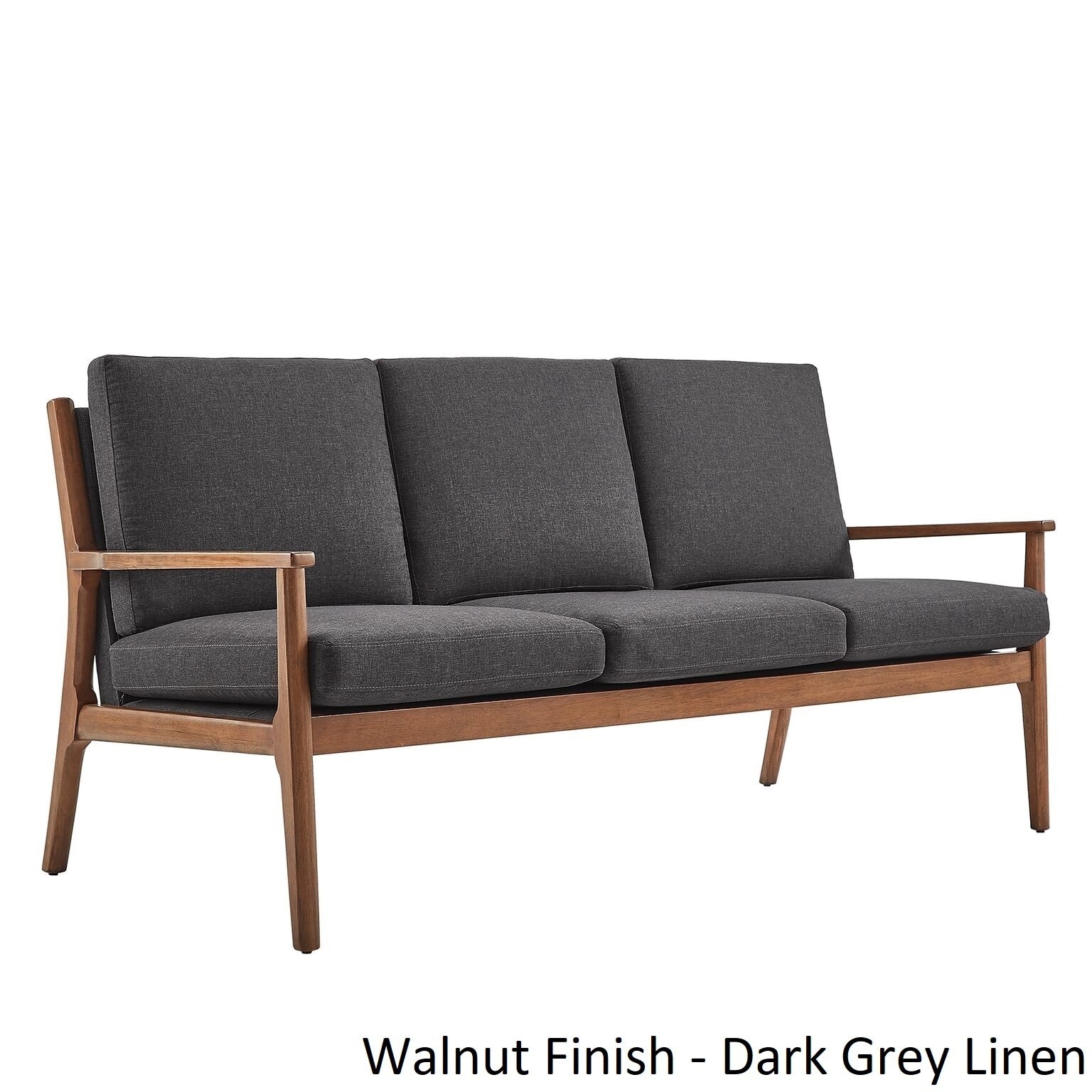 Delilah Mid Century Straight Wood Arm Sofa By Inspire Q Modern Delilah Mid Century Straight Wood Arm Sofa By Inspire Q Modern On Free Shipping Today 17238631