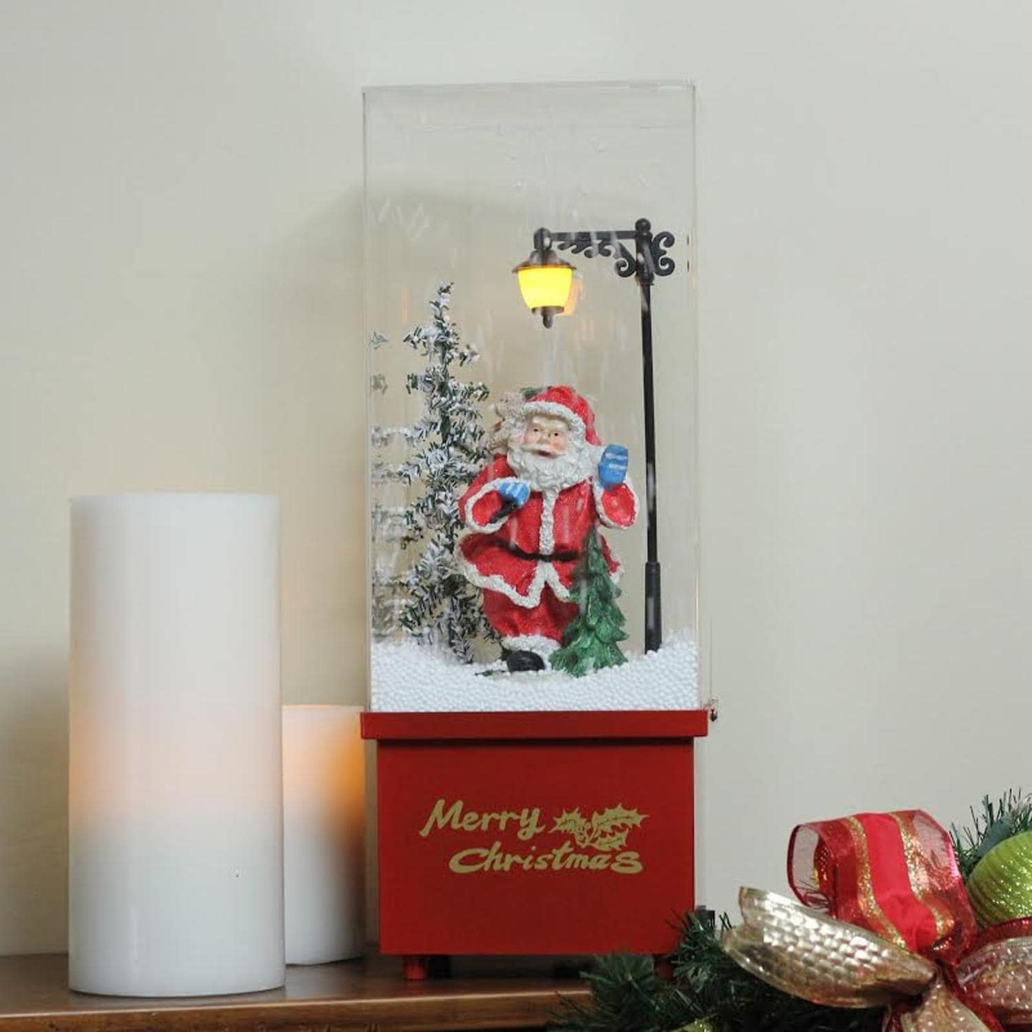 shop 1625 lighted musical santa claus snowing christmas table top snow dome free shipping today overstockcom 17395973 - Snowing Christmas Decoration shop 1625 lighted musical santa claus snowing christmas table top snow dome free shipping today overstockcom 17395973 - Snowing Christmas Decoration