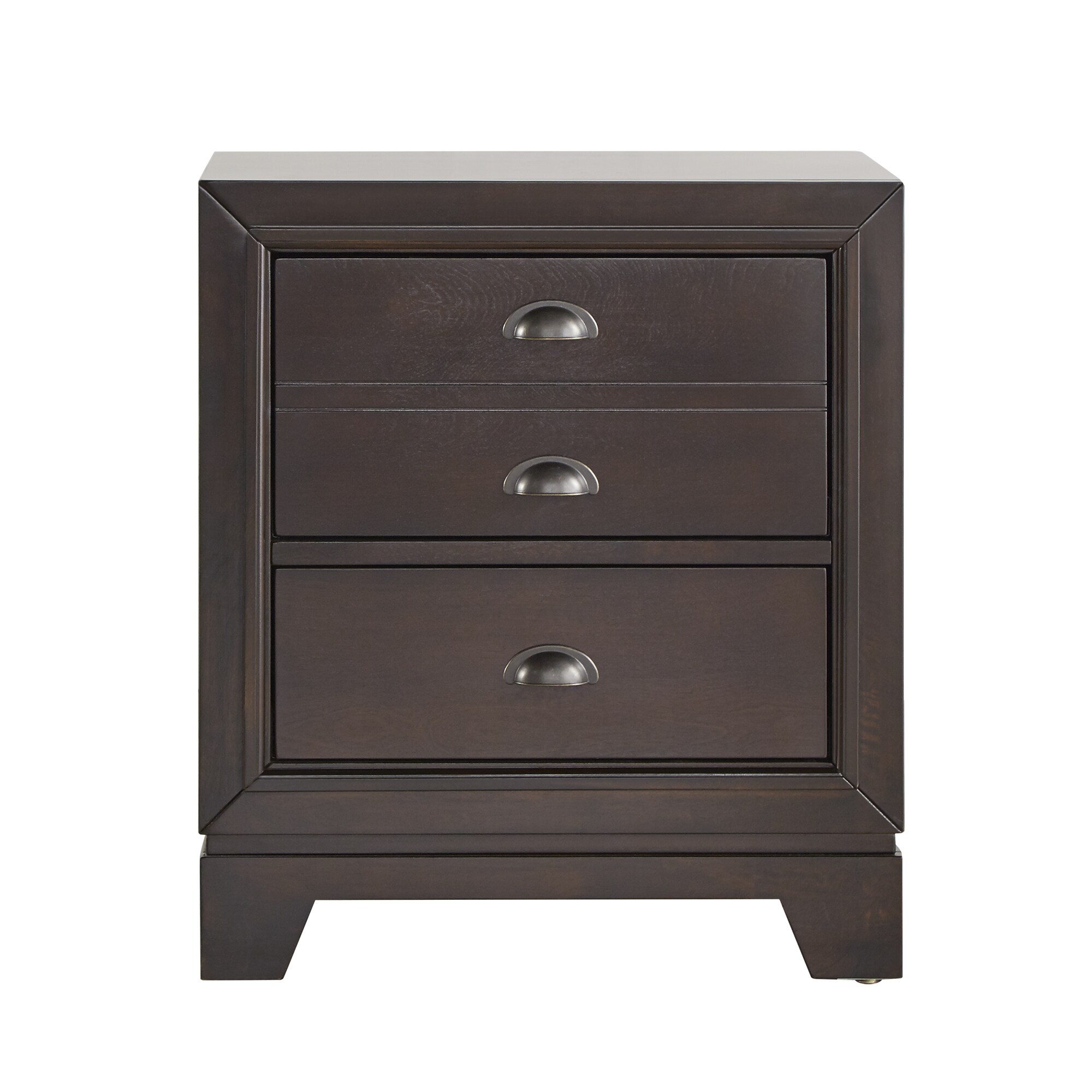 Oliver Dark Walnut Wood Nightstand By Inspire Q Clic On Oliver Dark Walnut Wood Nightstand By Inspire Q Clic On Free Shipping Today 17487203