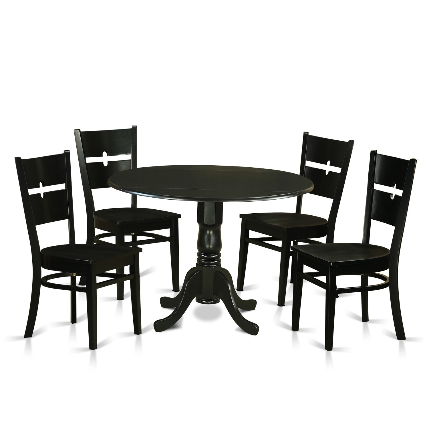 Shop DLRO5 W 5 Pc Kitchen Set For 4 Dining Table And 4 Kitchen