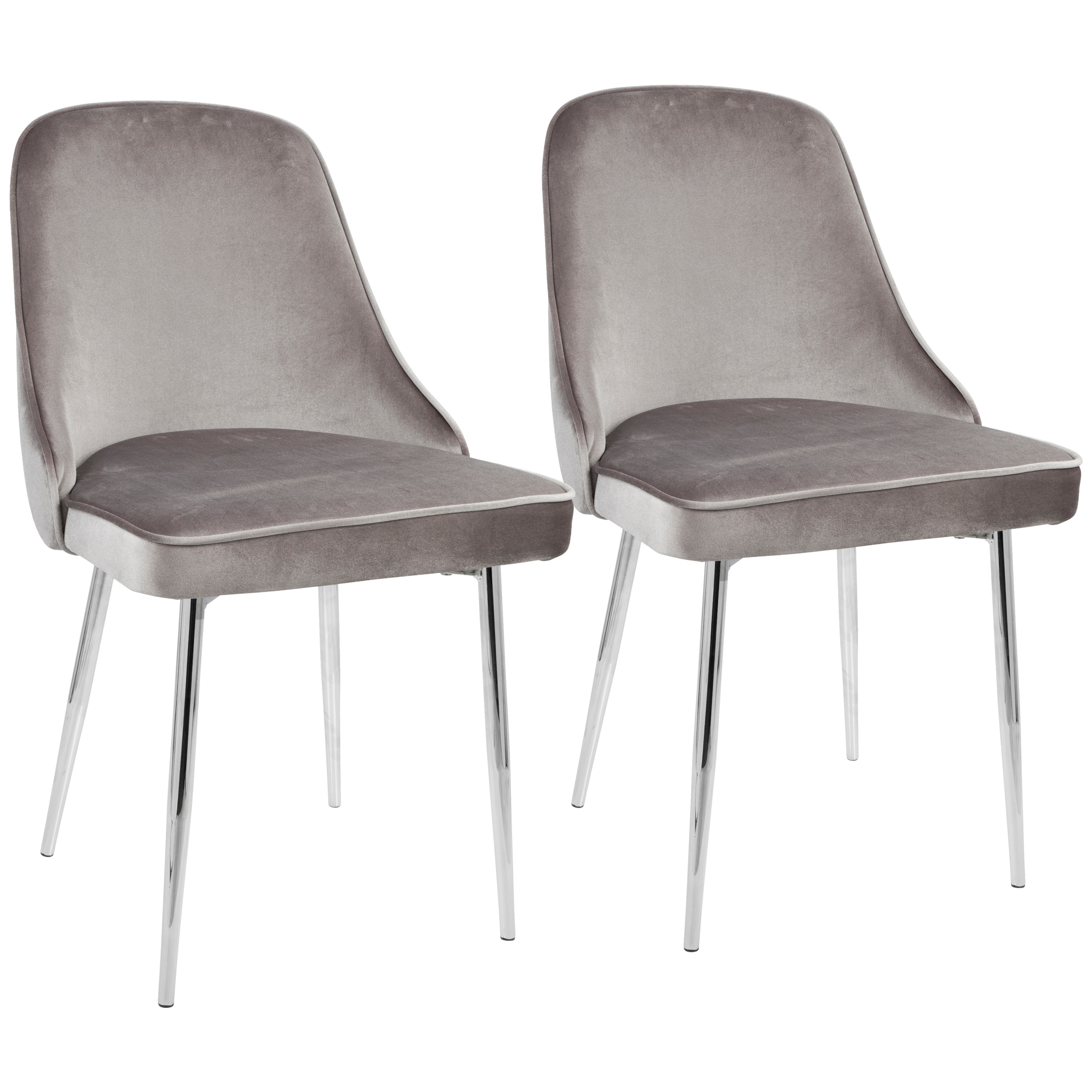 Lumisource Marcel Contemporary Dining Chair Set Of 2 On Lumisource Marcel Contemporary Dining Chair Set Of 2 On Free Shipping Today 17652284