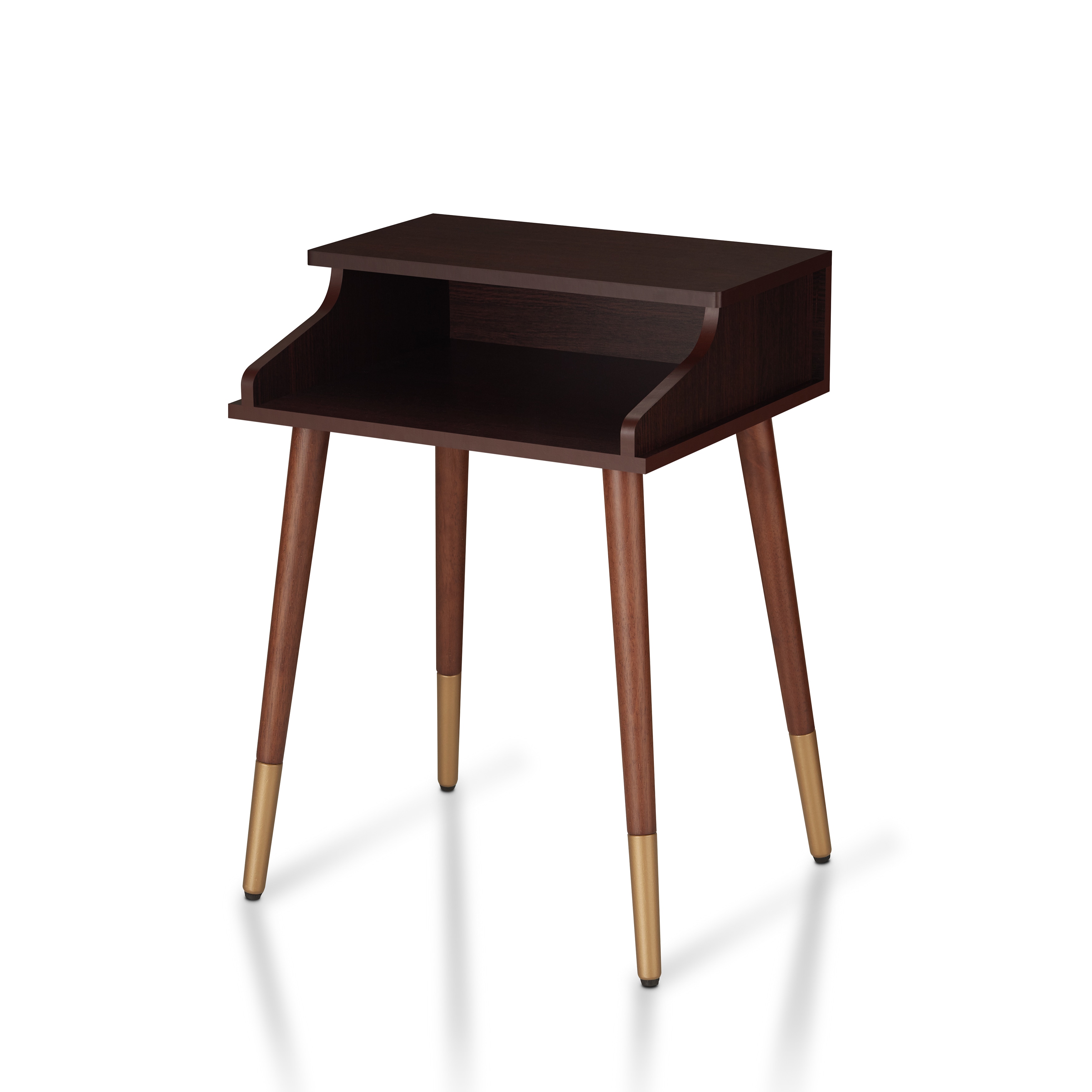 Furniture Of America Jeri Mid Century Modern Open End Table Furniture Of America Jeri Mid Century Modern Open End Table