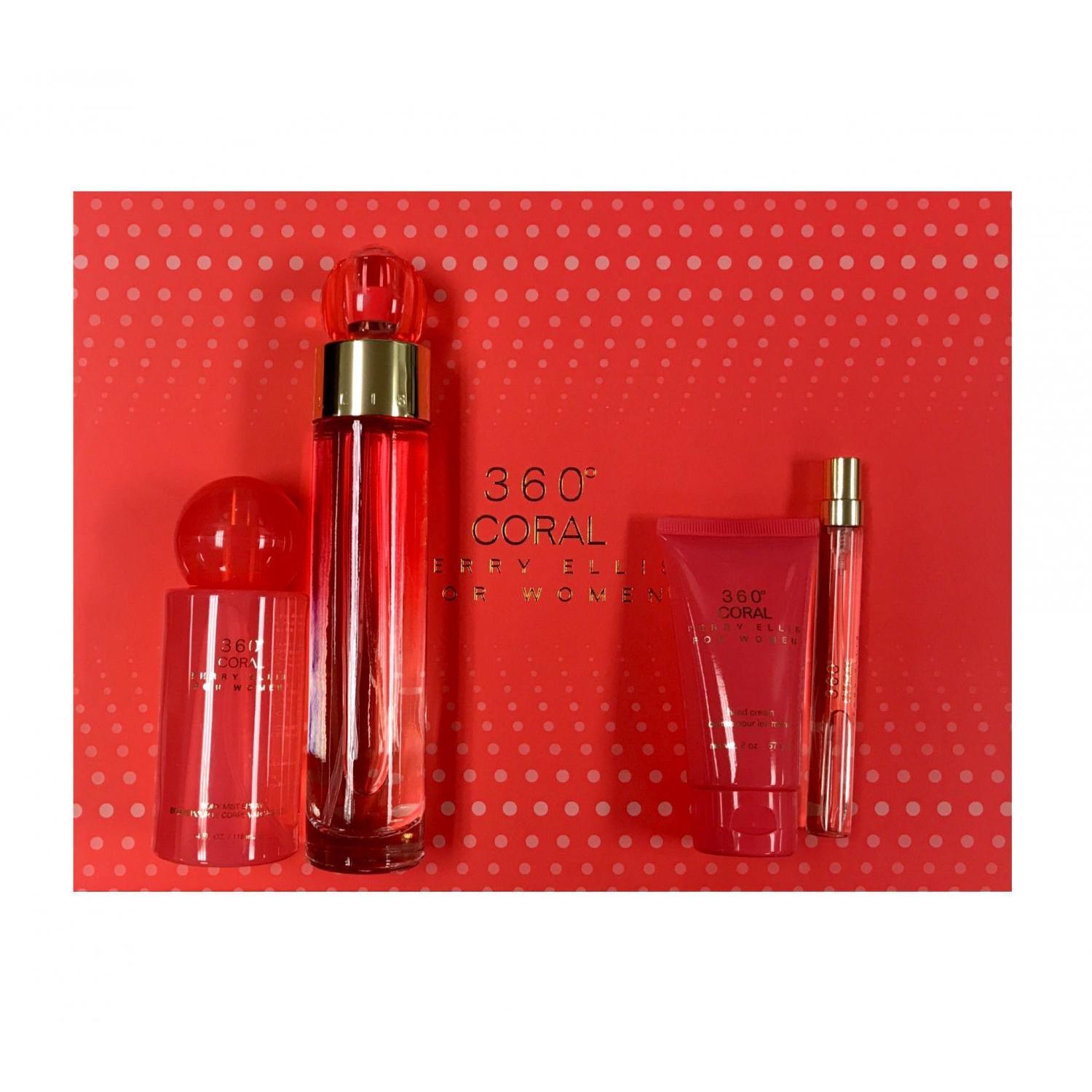 perry ellis 360 coral gift set