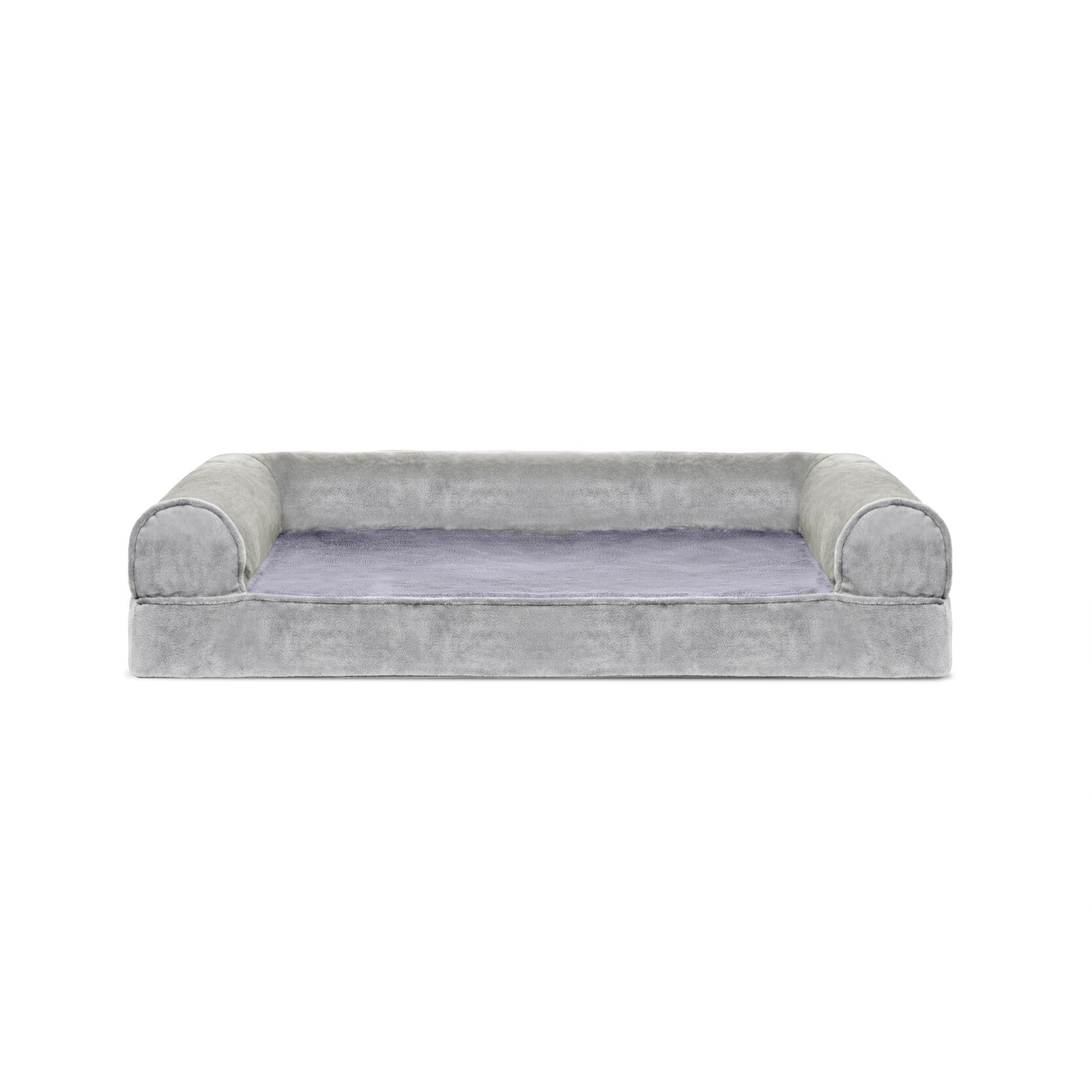 Furhaven Faux Fur Velvet Orthopedic Sofa Pet Bed On Furhaven Faux Fur Velvet Orthopedic Sofa Pet Bed On Free Shipping Orders Over 45 17834189