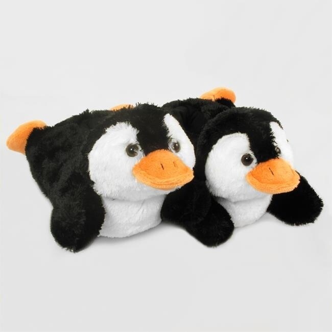 penguin slippers for men