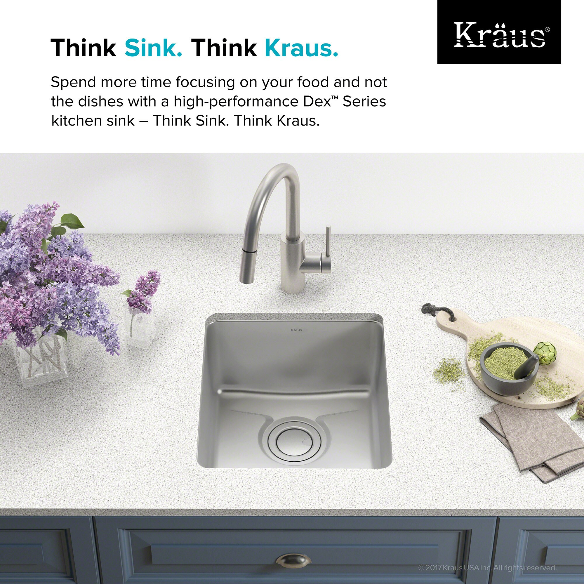 Kraus Kd1us17b Dex Undermount 17 Inch Stainless Steel Bar Sink