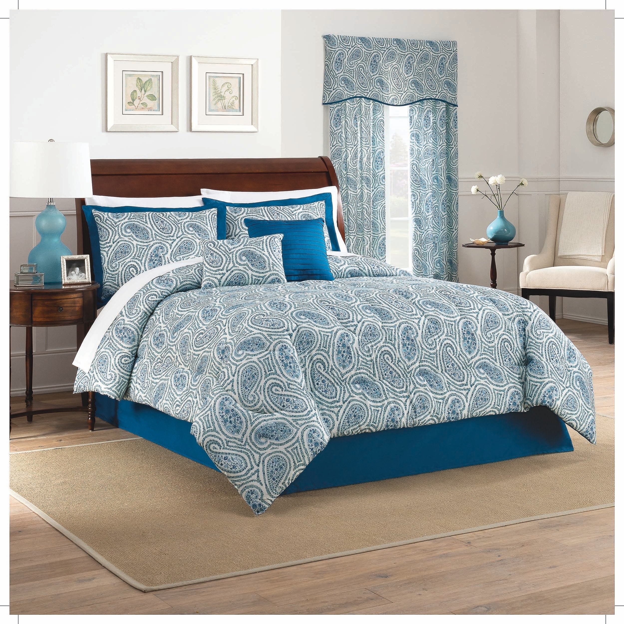 Felicite 6 Piece Comforter Collection by Traditions by Waverly