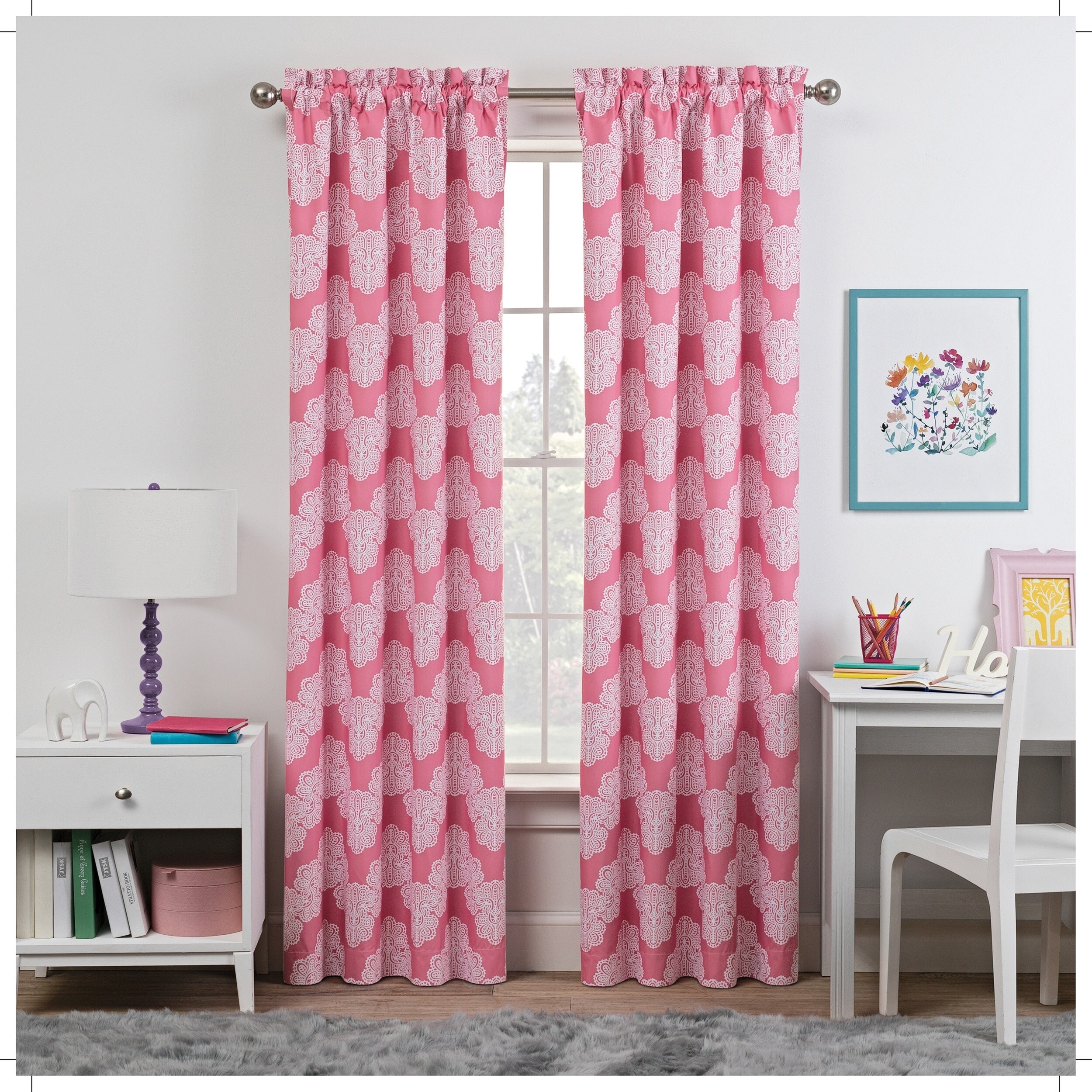 Shop Waverly Kids Airwaves Blackout Window Curtain On Sale