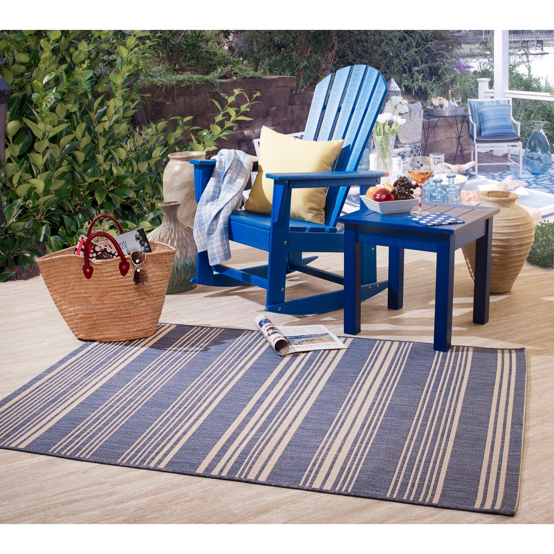 Fab Habitat Essentials Indoor Outdoor Weather Resistant Floor Mat Fab Habitat Essentials Indoor Outdoor Weather Resistant Floor Mat Rug Newport Stripe Free Shipping Today 24185483