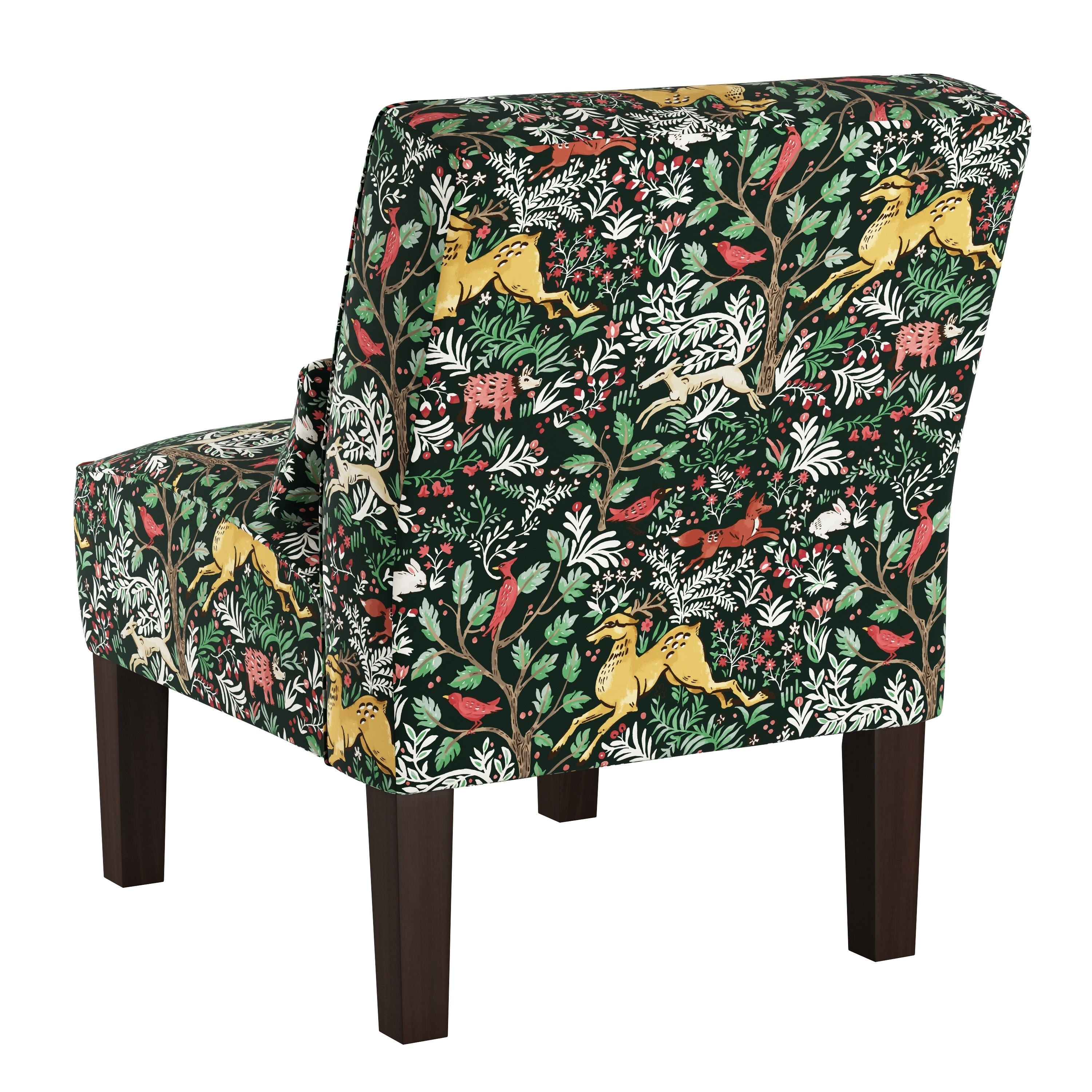 Skyline Furniture Accent Chair In Frolic Evergreen On Skyline Furniture Accent Chair In Frolic Evergreen