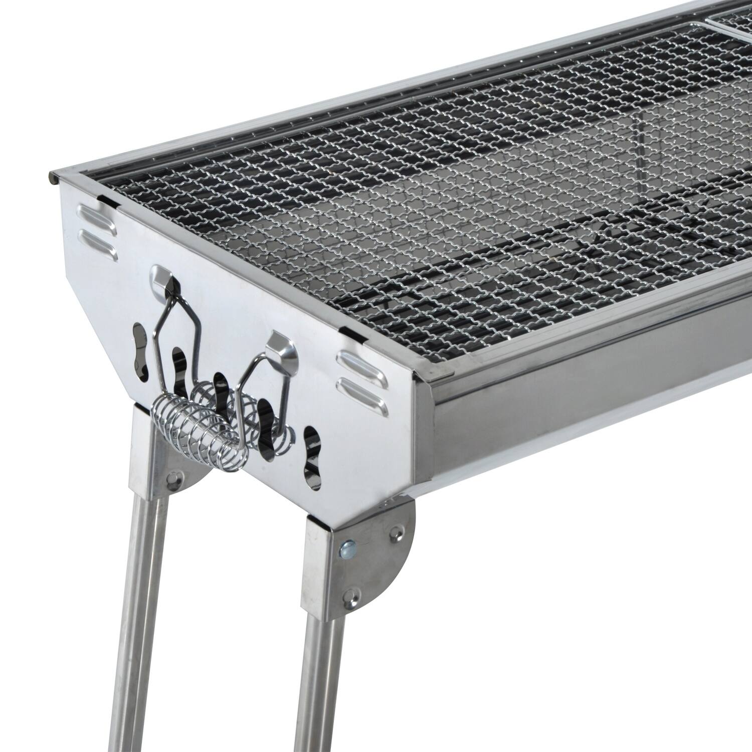 Outsunny Stainless Steel Portable Folding Charcoal Bbq Grill Outsunny Stainless Steel Portable Folding Charcoal Bbq Grill On Free Shipping Orders Over 45 18041431