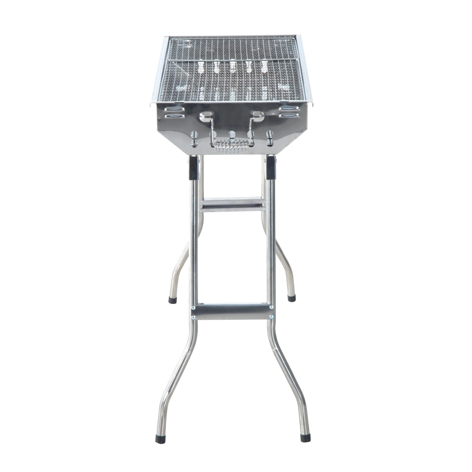 Shop Outsunny Stainless Steel Portable Folding Charcoal BBQ Grill