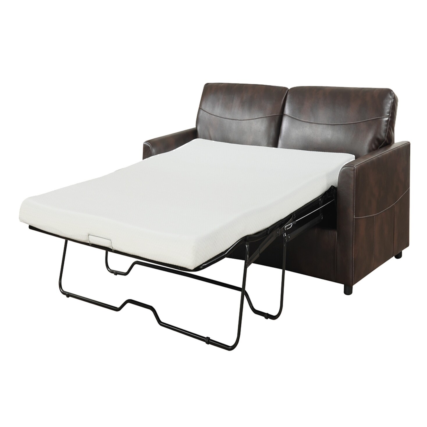 Porch Den Guirado Queen Sleeper With Gel Foam Mattress On Porch Den Guirado Queen Sleeper With Gel Foam Mattress