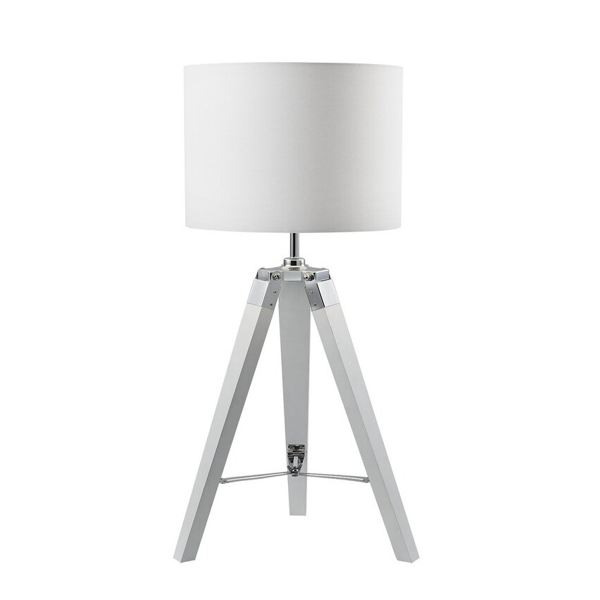 Euro Style Collection Ossa 30 Inch Wood Legs Table Lamp