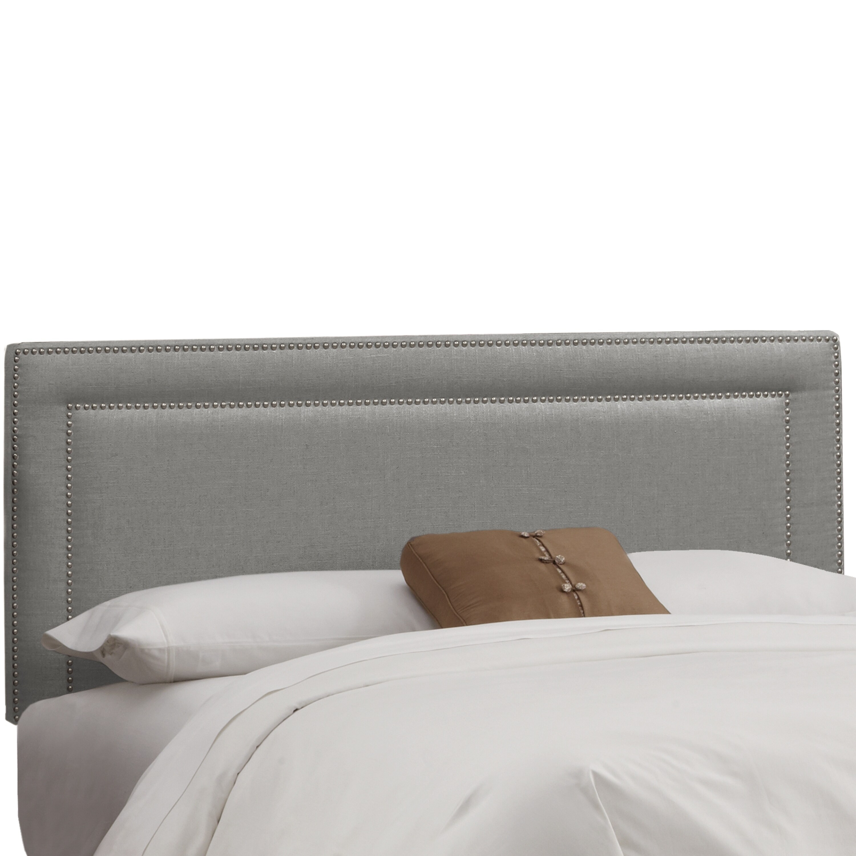Skyline Furniture Nail On Headboard In Linen